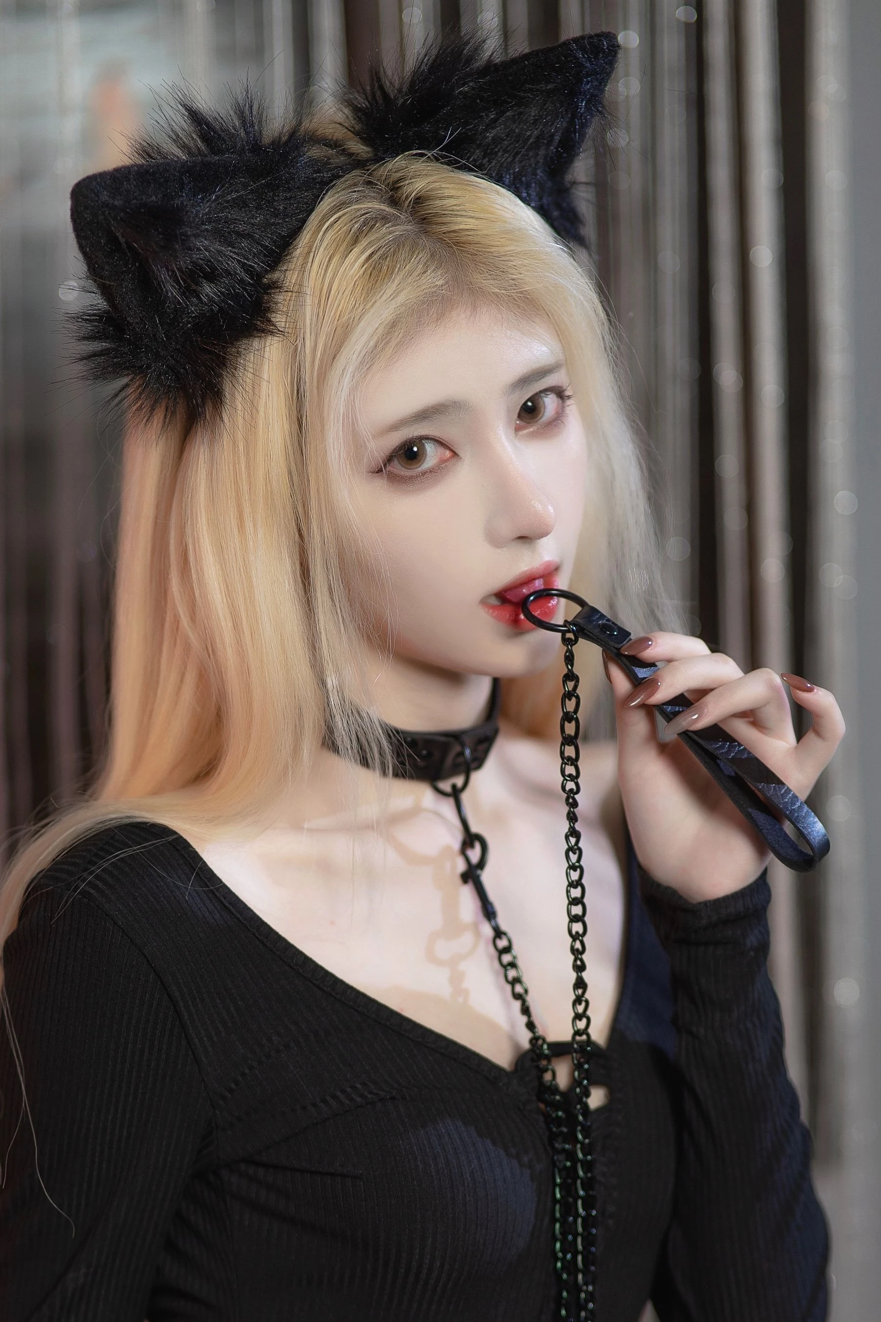 动漫博主南桃Momoko – 黑猫咪 [22P]插图1