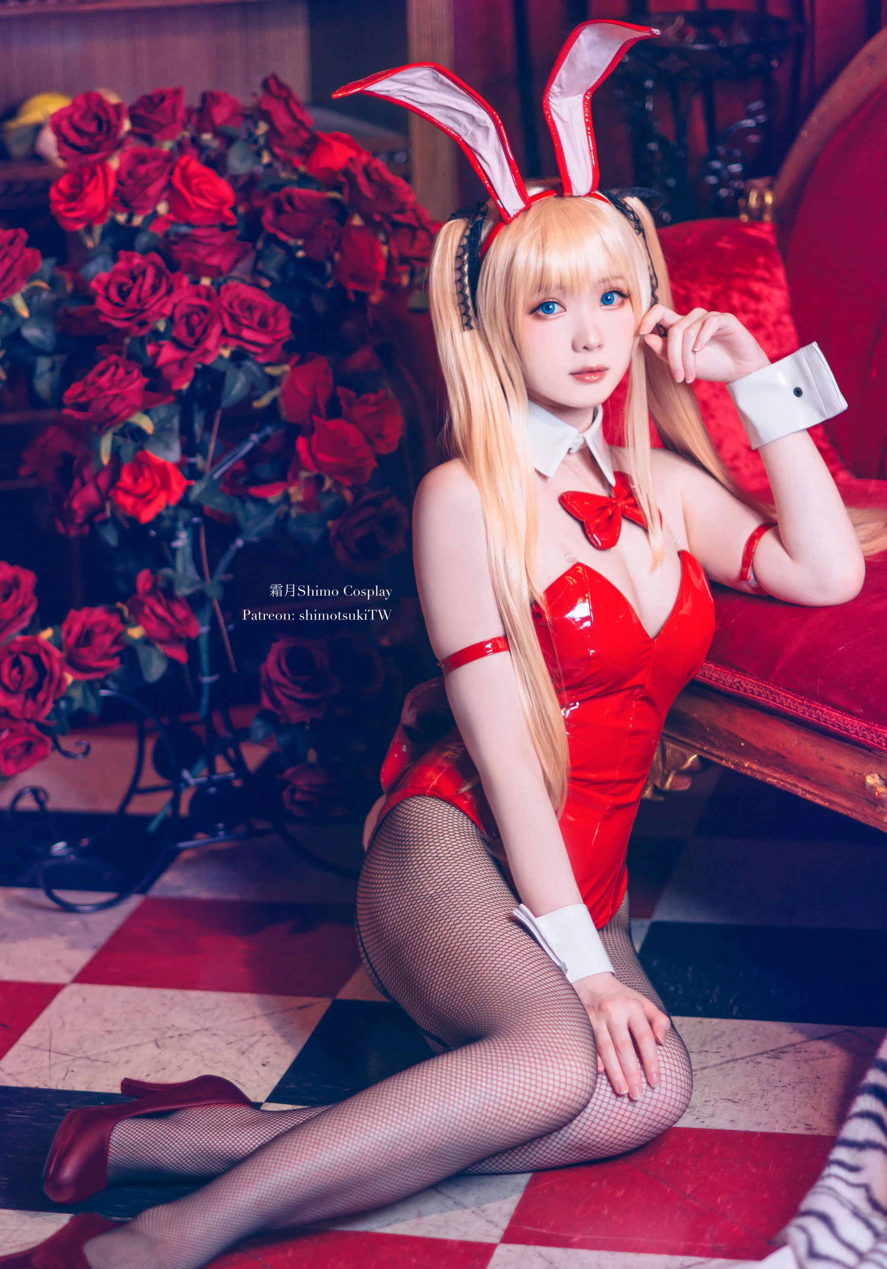 微博妹纸霜月shimo – 英梨梨 兔女郎 [12P]插图5