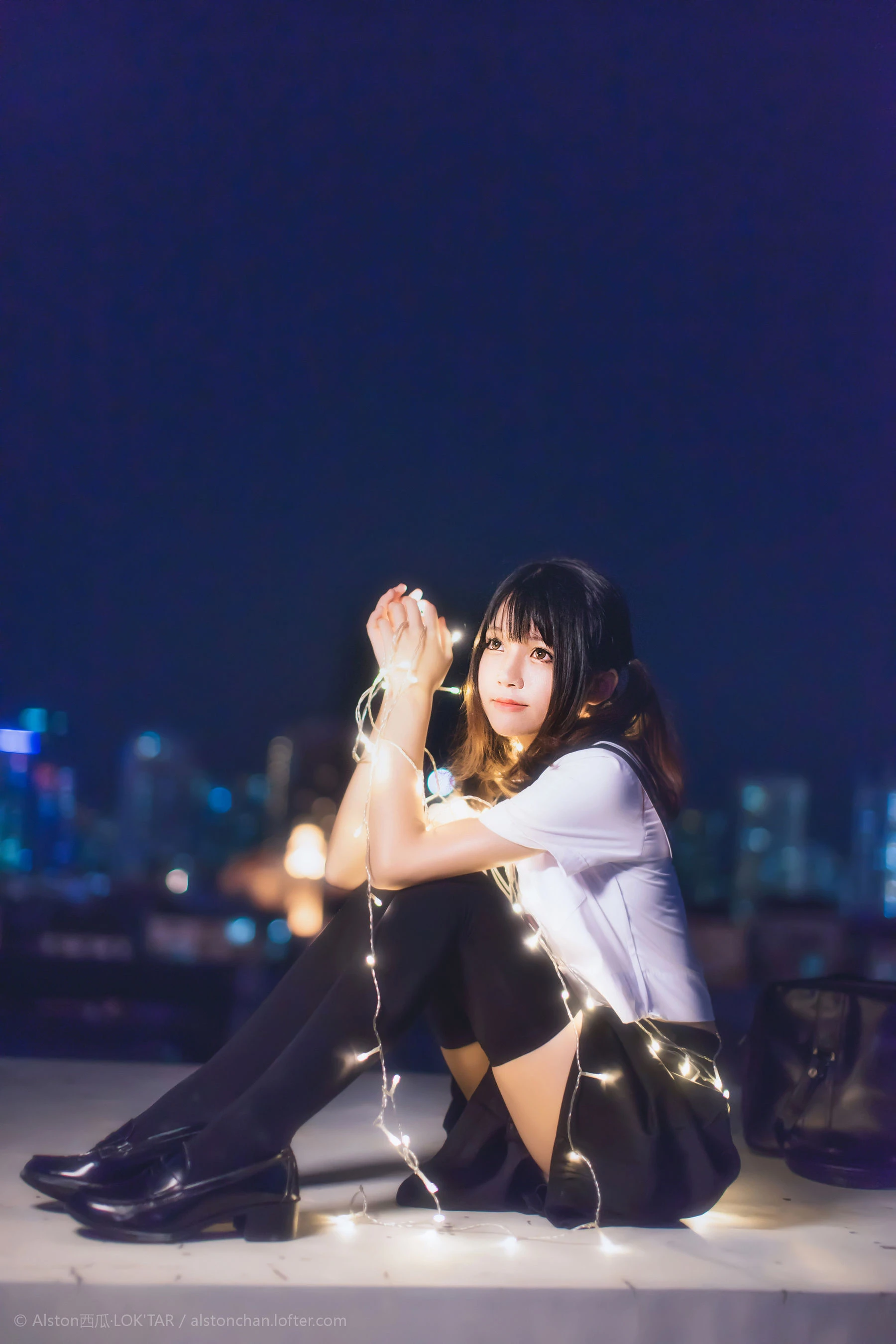 桜桃喵 小星星 [10P]插图4