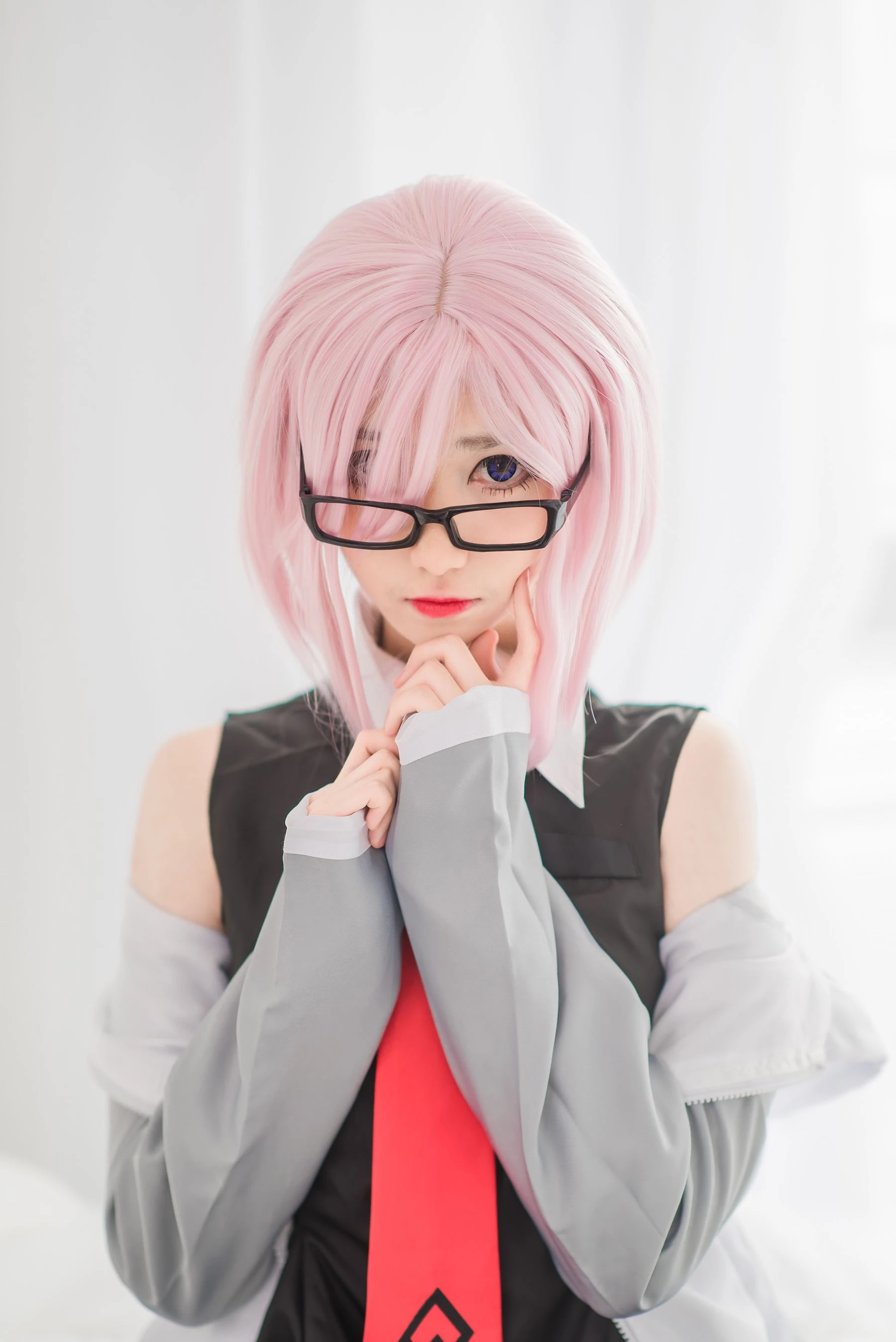 动漫博主南桃Momoko 玛修制服 [29P]插图3