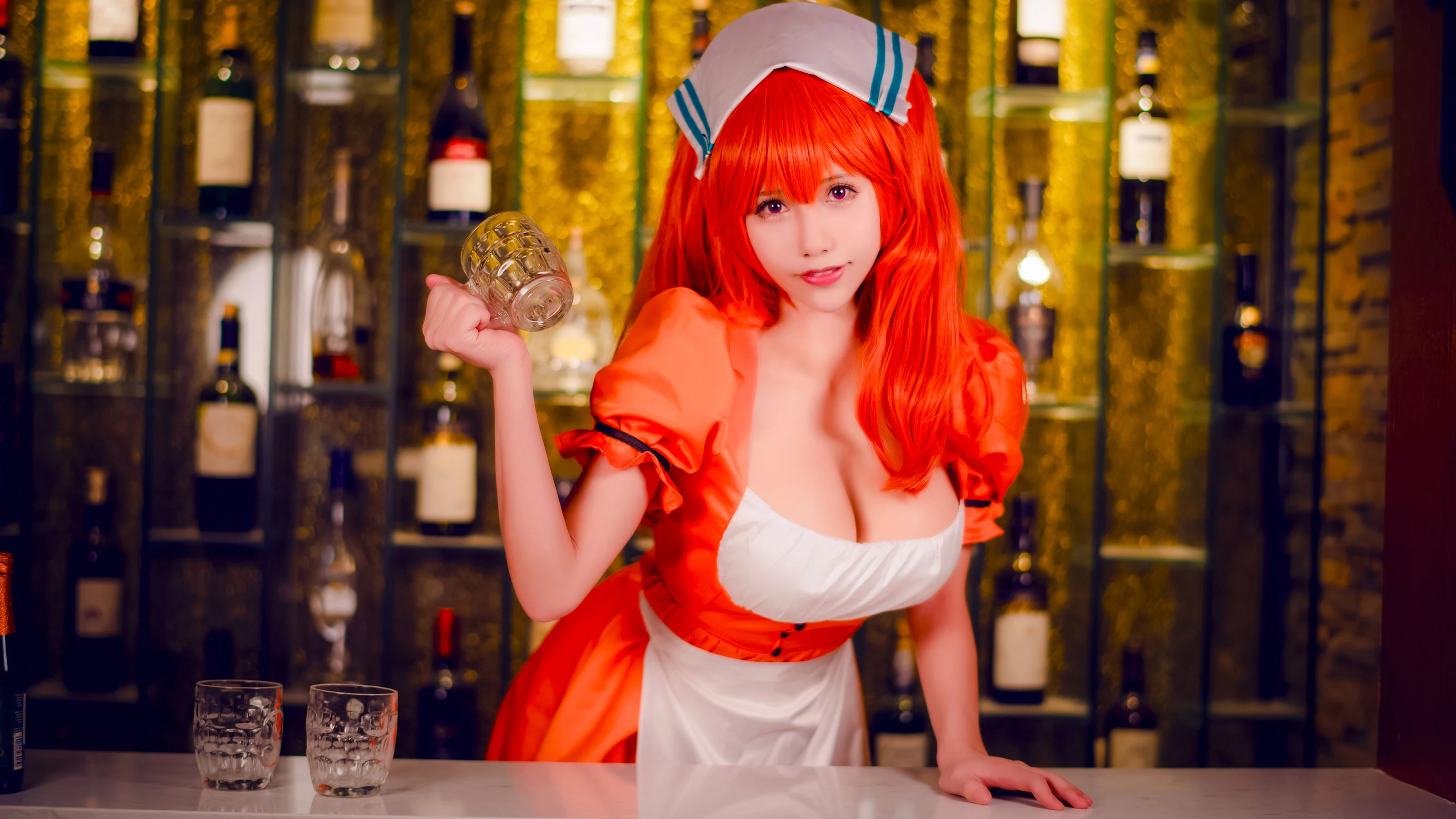 The Vagrant Cosplay Album – 蓬莱山雅祈《酒吧萝莉》 [19P]插图4