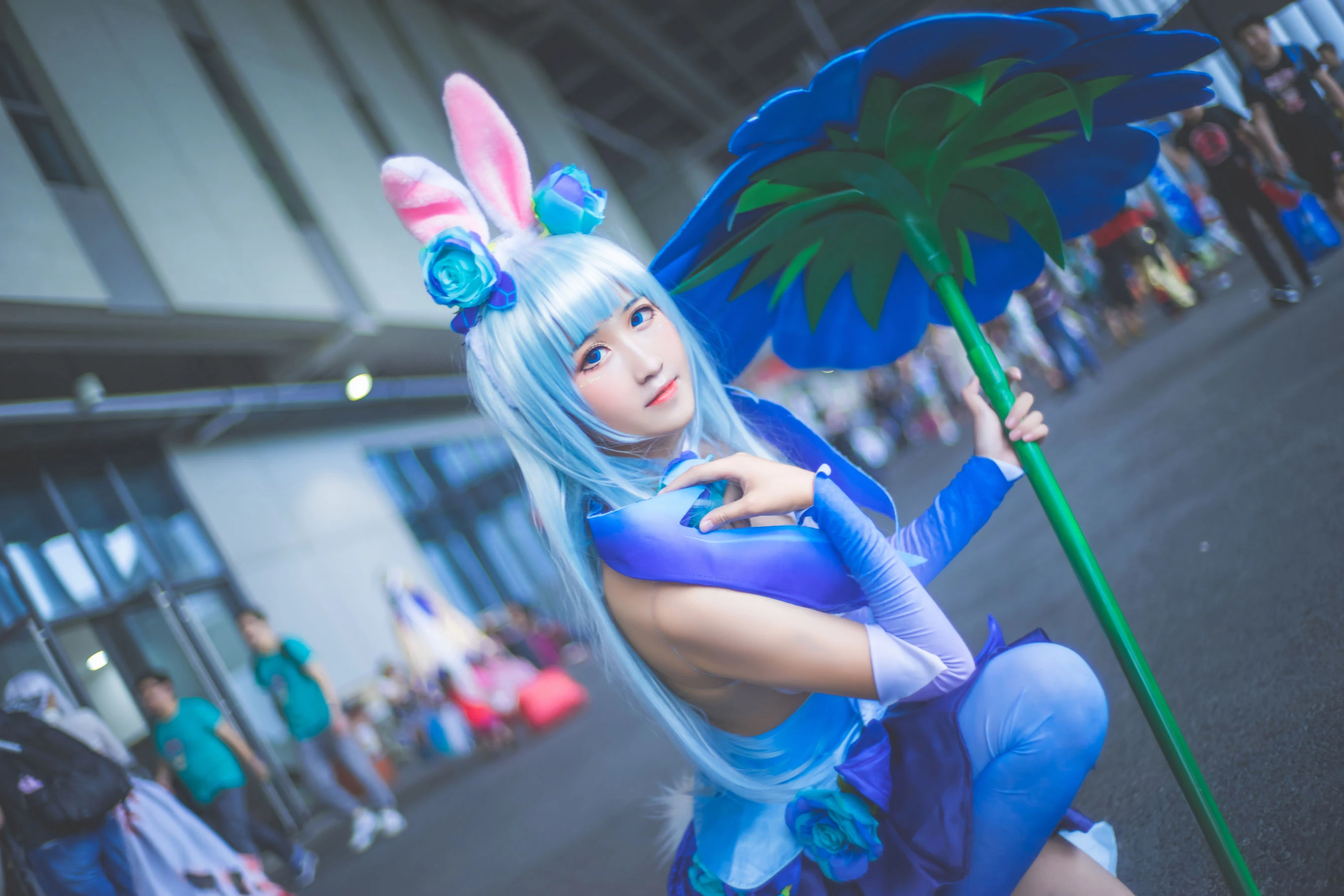 微博妹子三度_69 – 花间舞公孙离 [18P]插图3