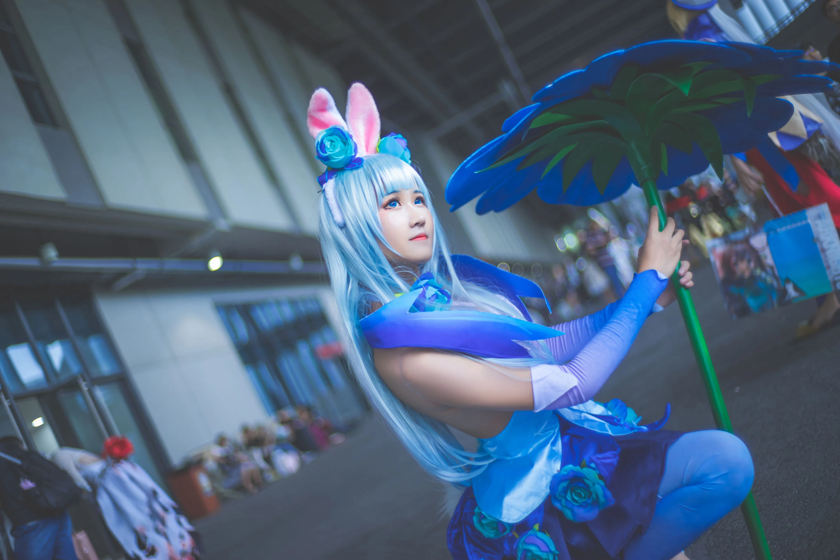 微博妹子三度_69 – 花间舞公孙离 [18P]插图1