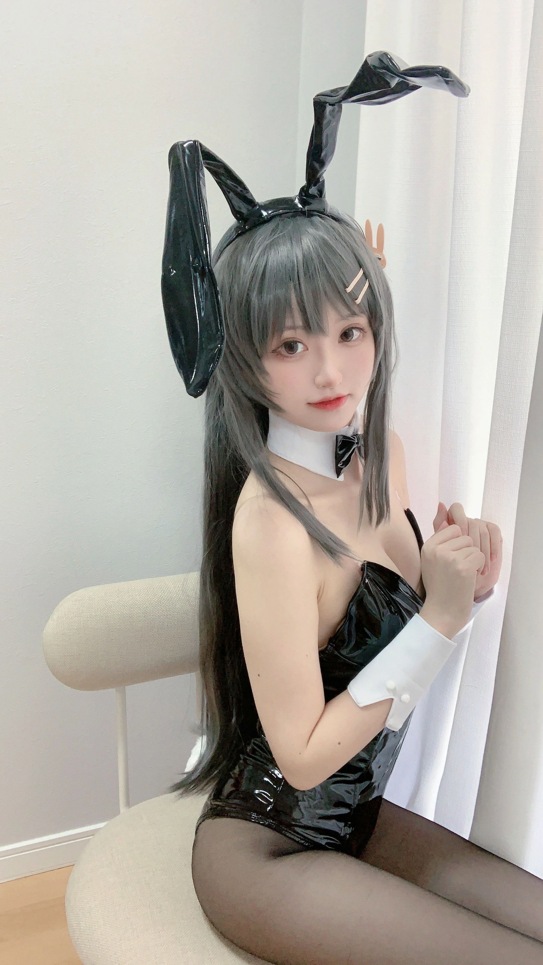 千阳(ちよ) – 麻衣学姐兔子装 [19P]插图4