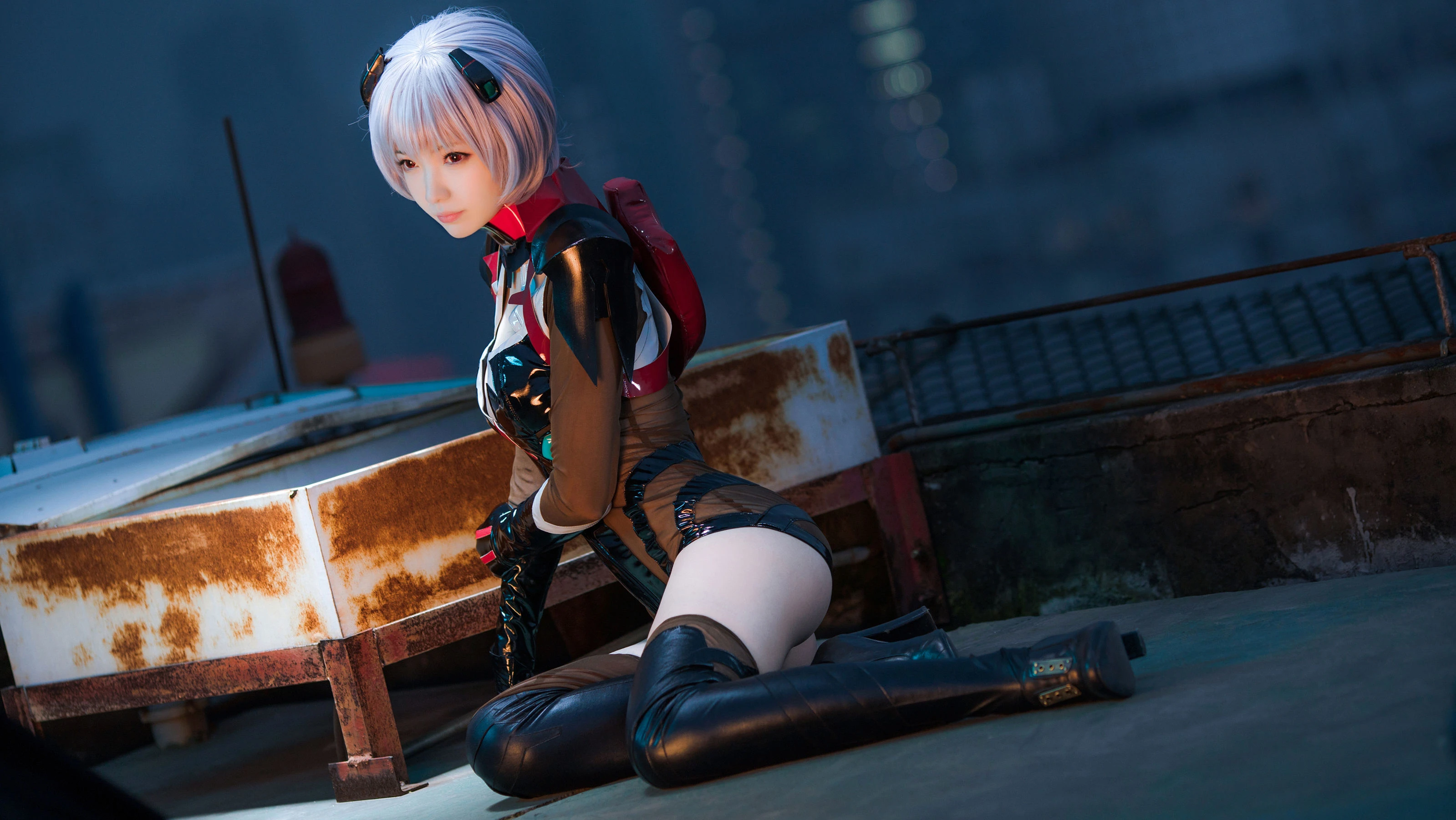 大胸萌妹妖少you1 – 绫波丽 [8P]插图3