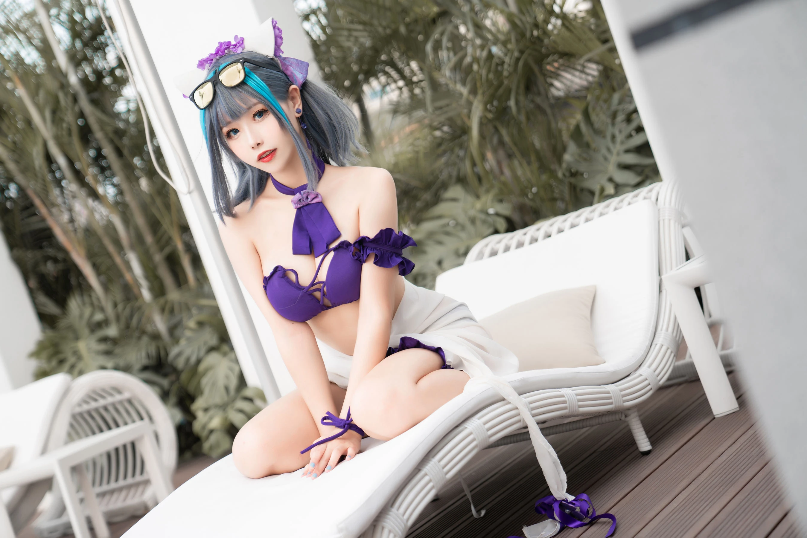 微博妹子Momoko葵葵 – 柴郡水着 [40P]插图3