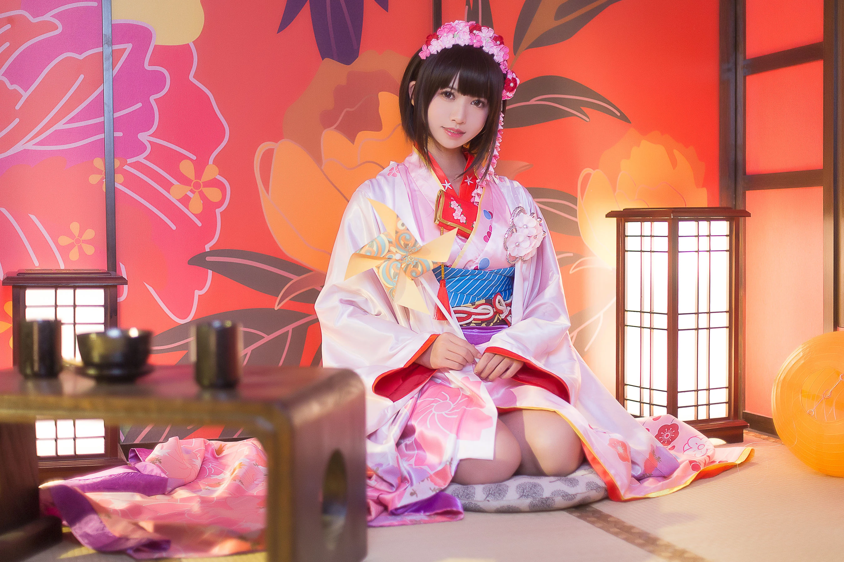 超人气Coser鳗鱼霏儿 圣人惠 和服 [12P]插图5