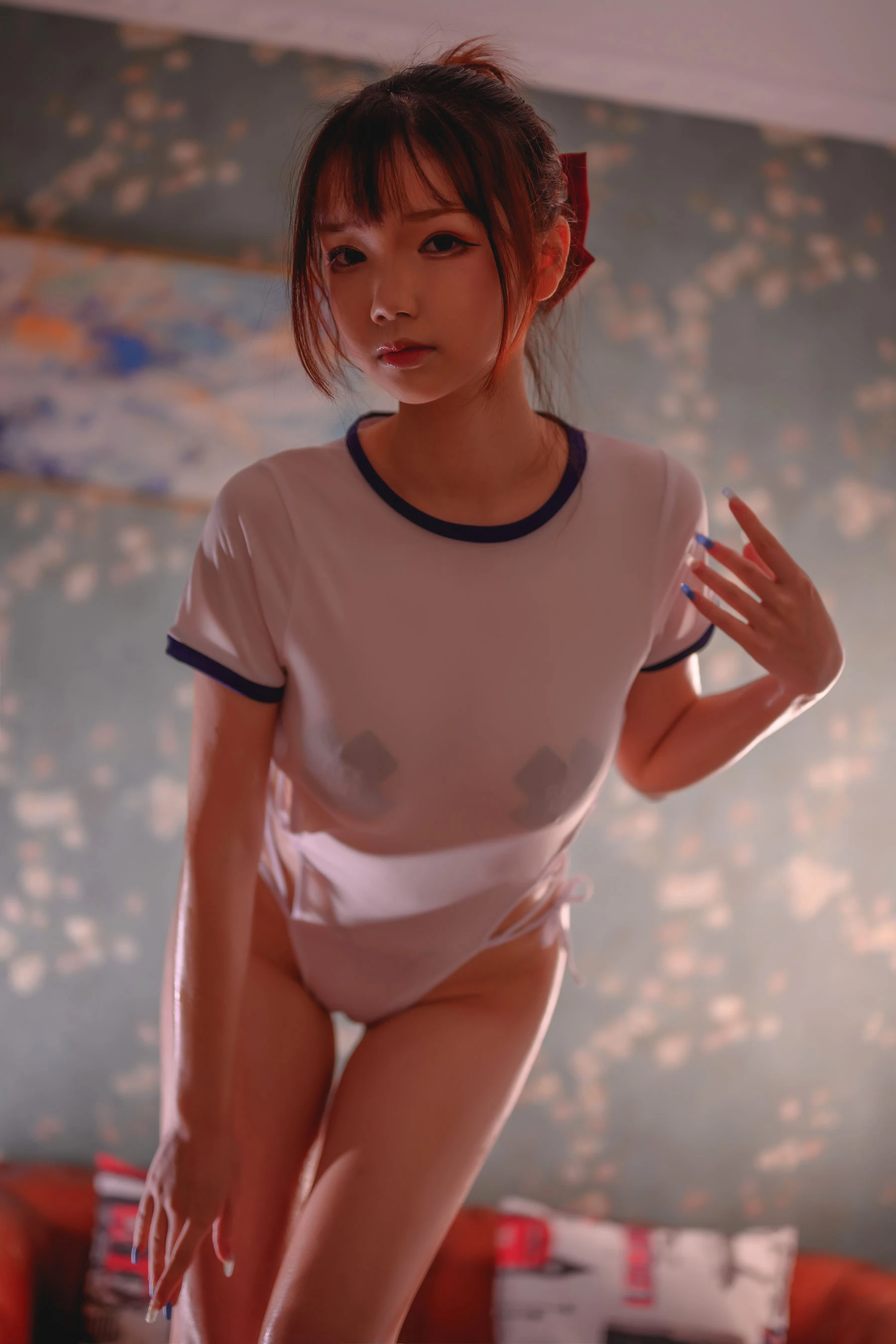 动漫博主雪晴Astra – 体操服少女 [56P]插图5