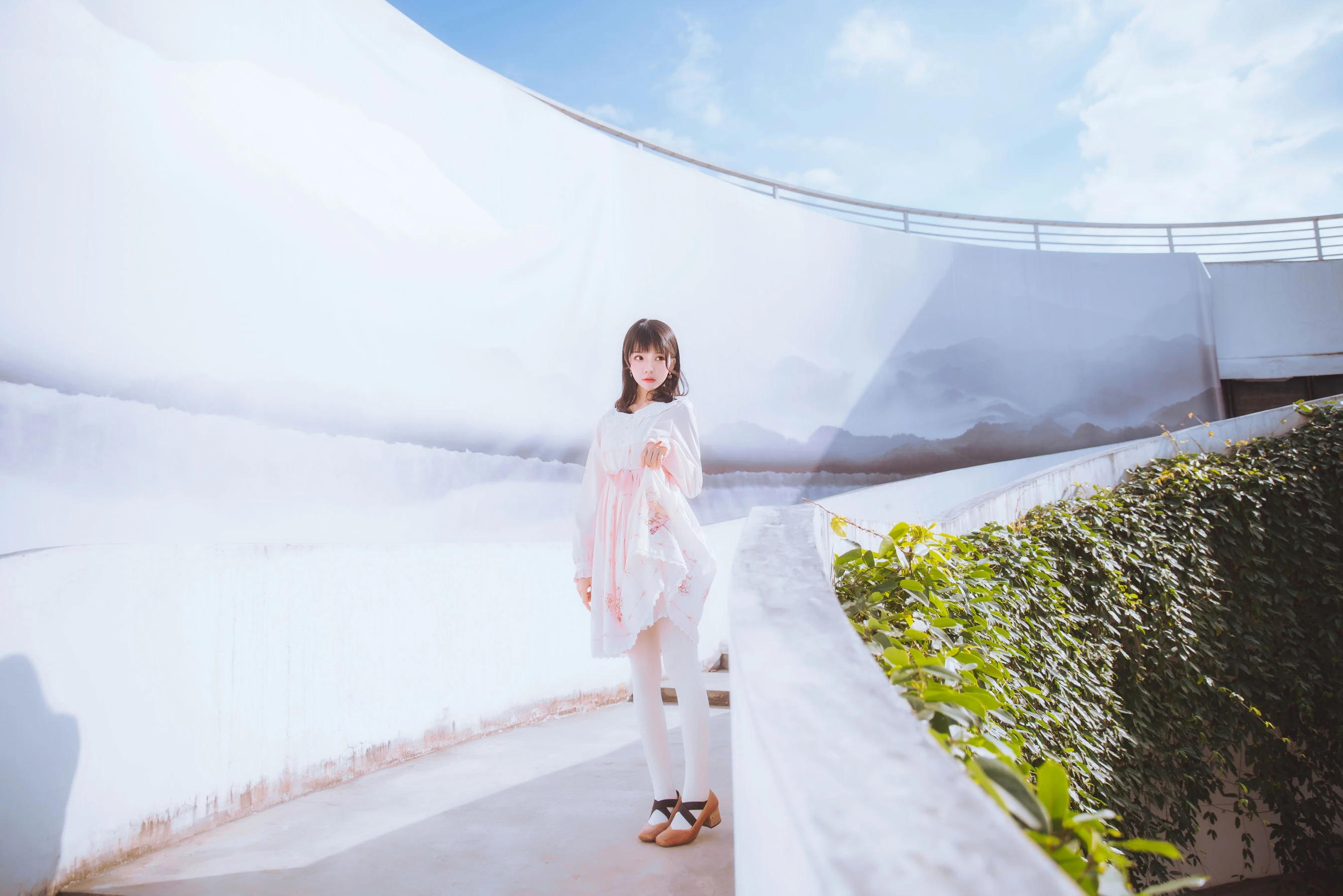 桜桃喵 – 清新之三月 [16P]插图1