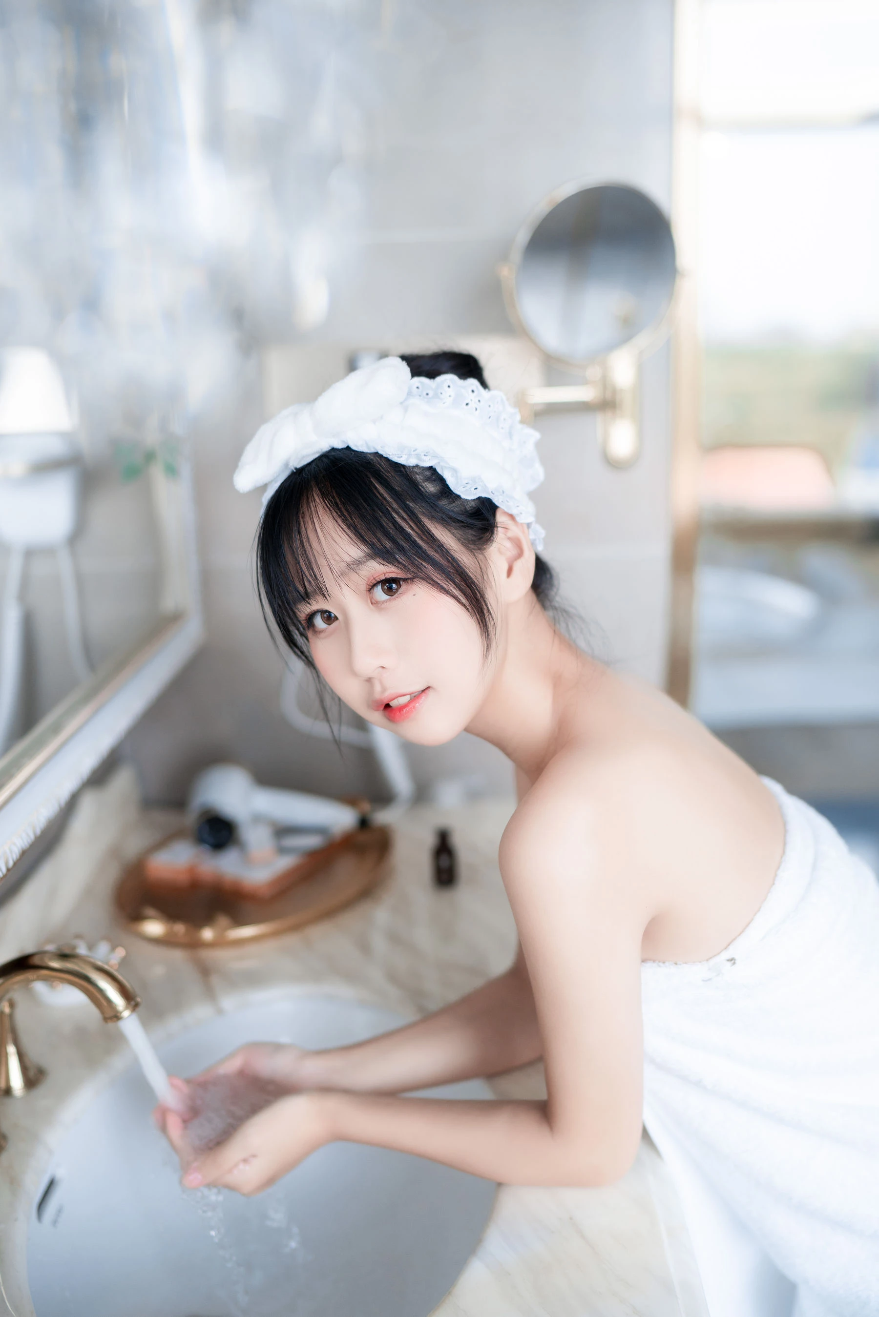 阳光美少女萌芽儿o0 – 浴巾 [27P]插图3