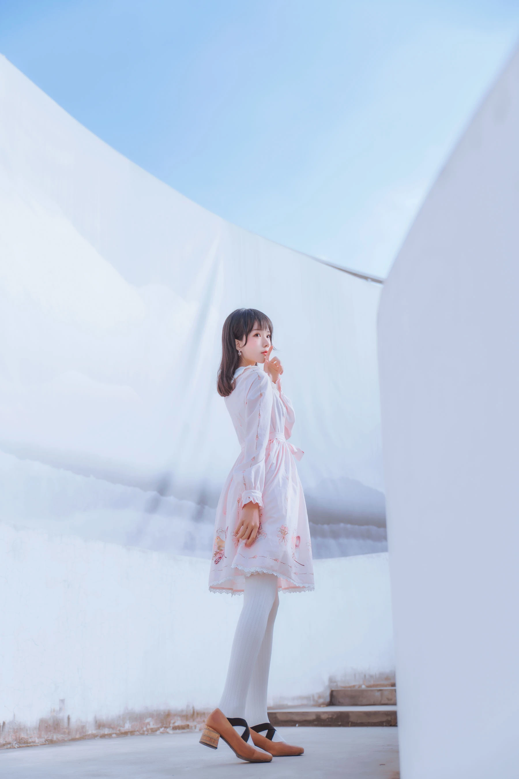 桜桃喵 – 清新之三月 [16P]插图3