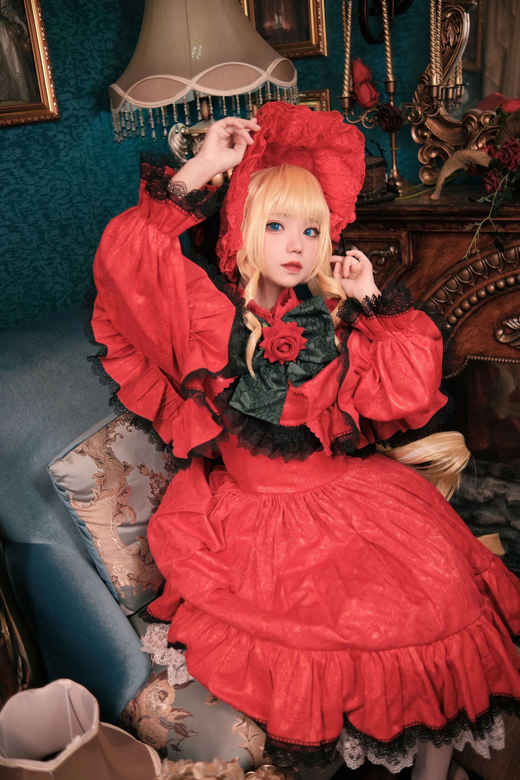 花柒Hana – 蔷薇少女 [13P]插图2