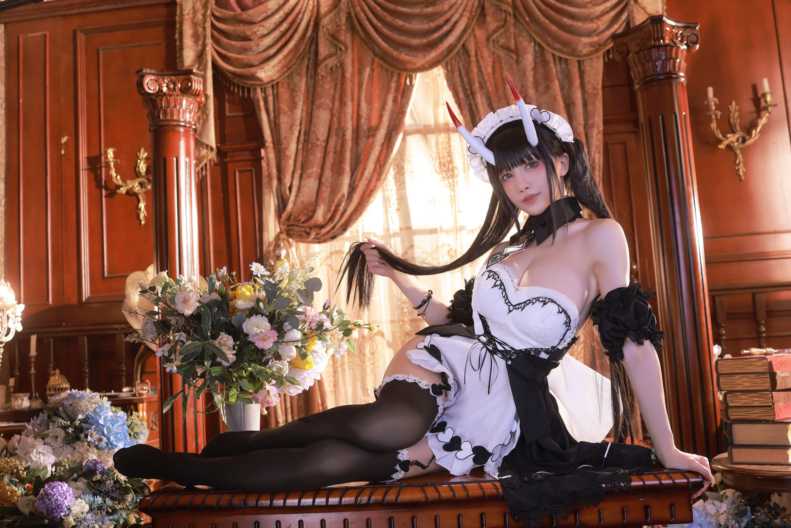 动漫博主水淼aqua – Noshiro maid [61P]插图5