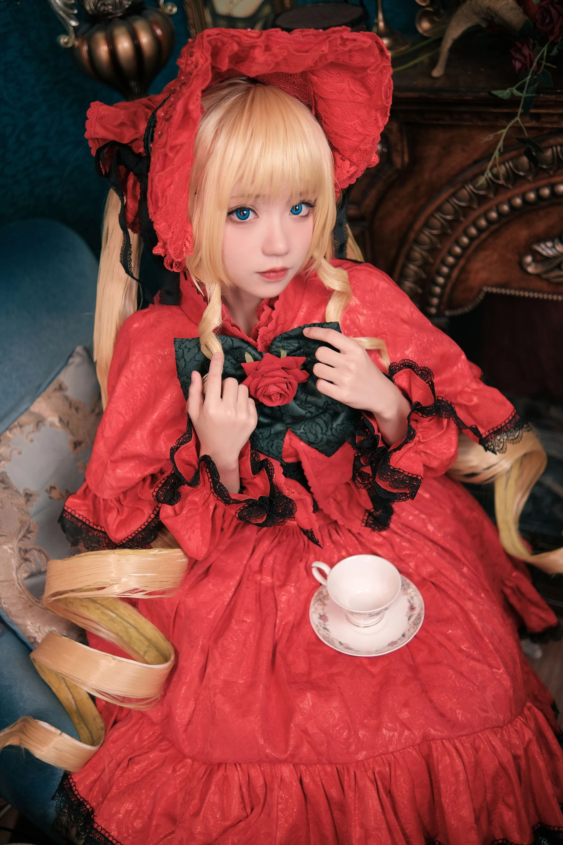 花柒Hana – 蔷薇少女 [13P]插图1