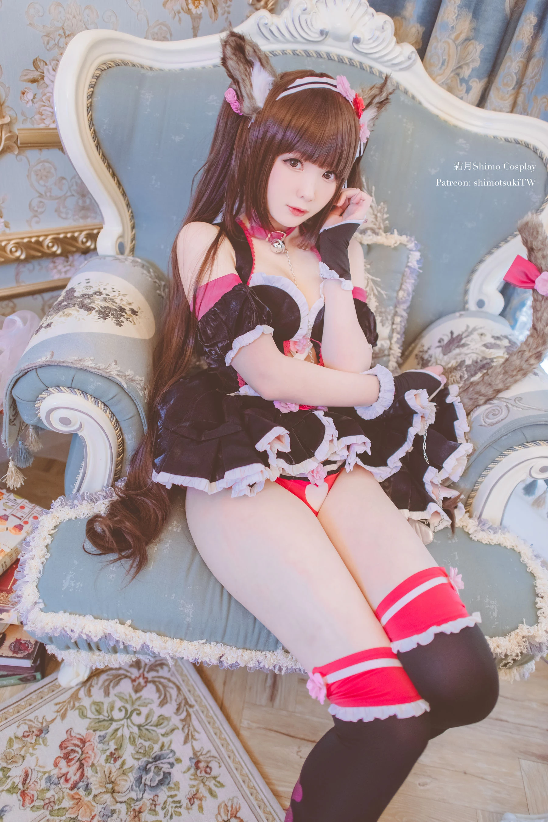 微博妹纸霜月shimo – 巧克力 [16P]插图1