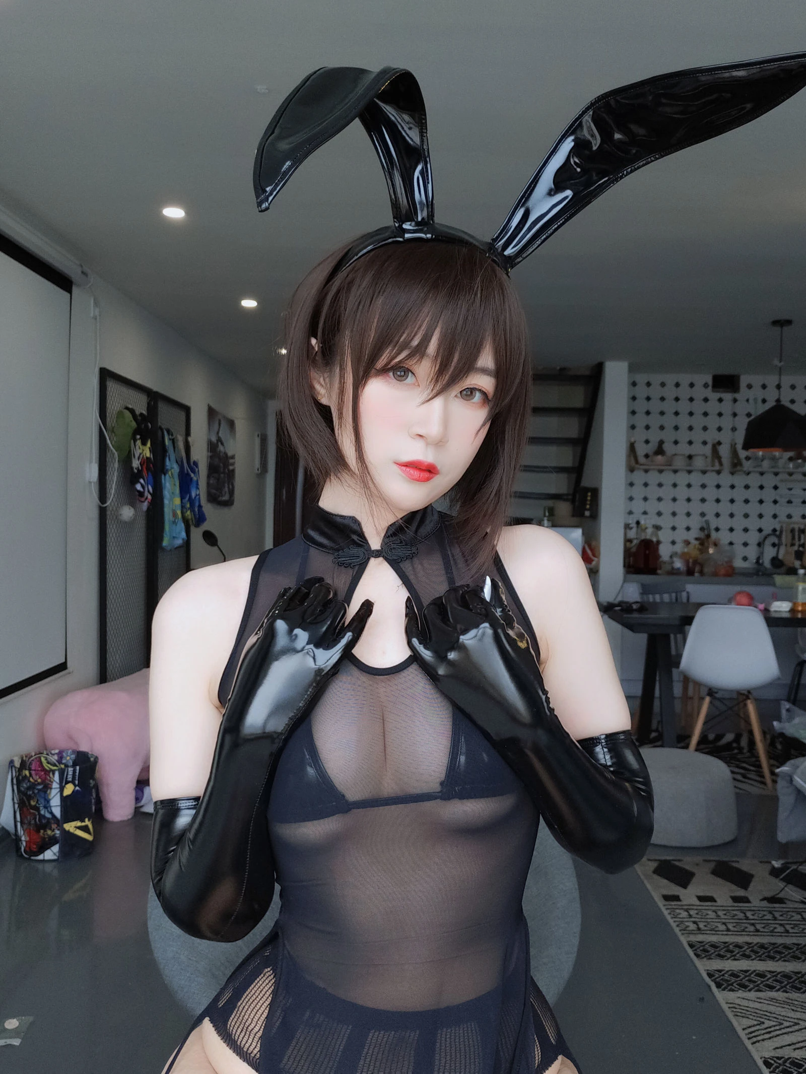 白银 – 透明旗袍 [45P]插图4