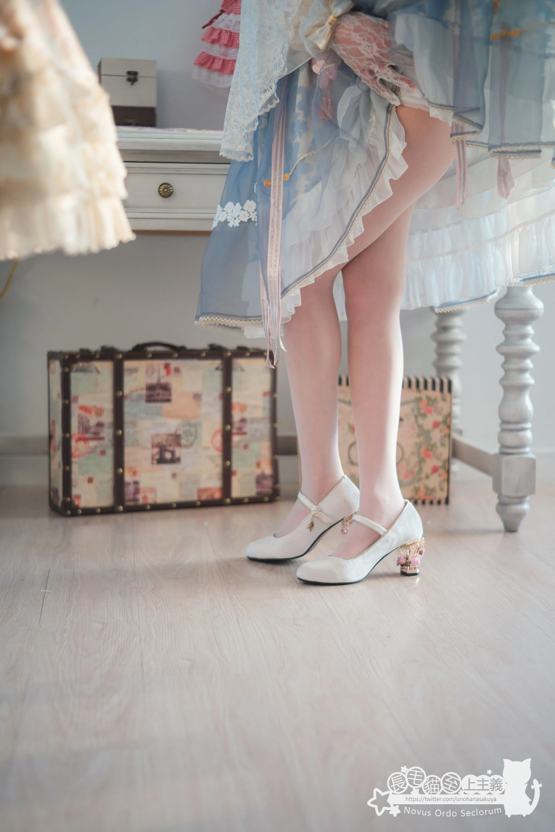 福利姬木花琳琳是勇者 – 樱茶七夕 [46P]插图2