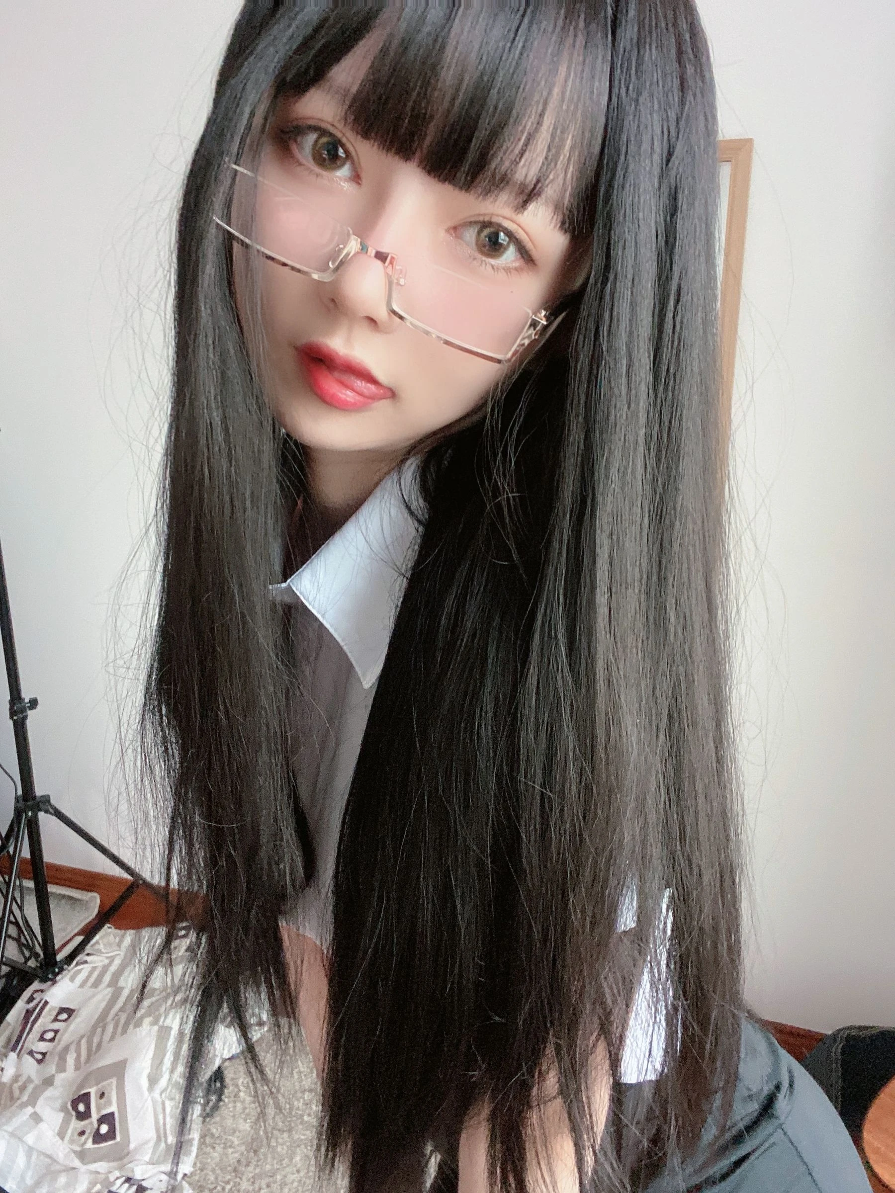 51酱 – OL衬衣 [20P]插图2