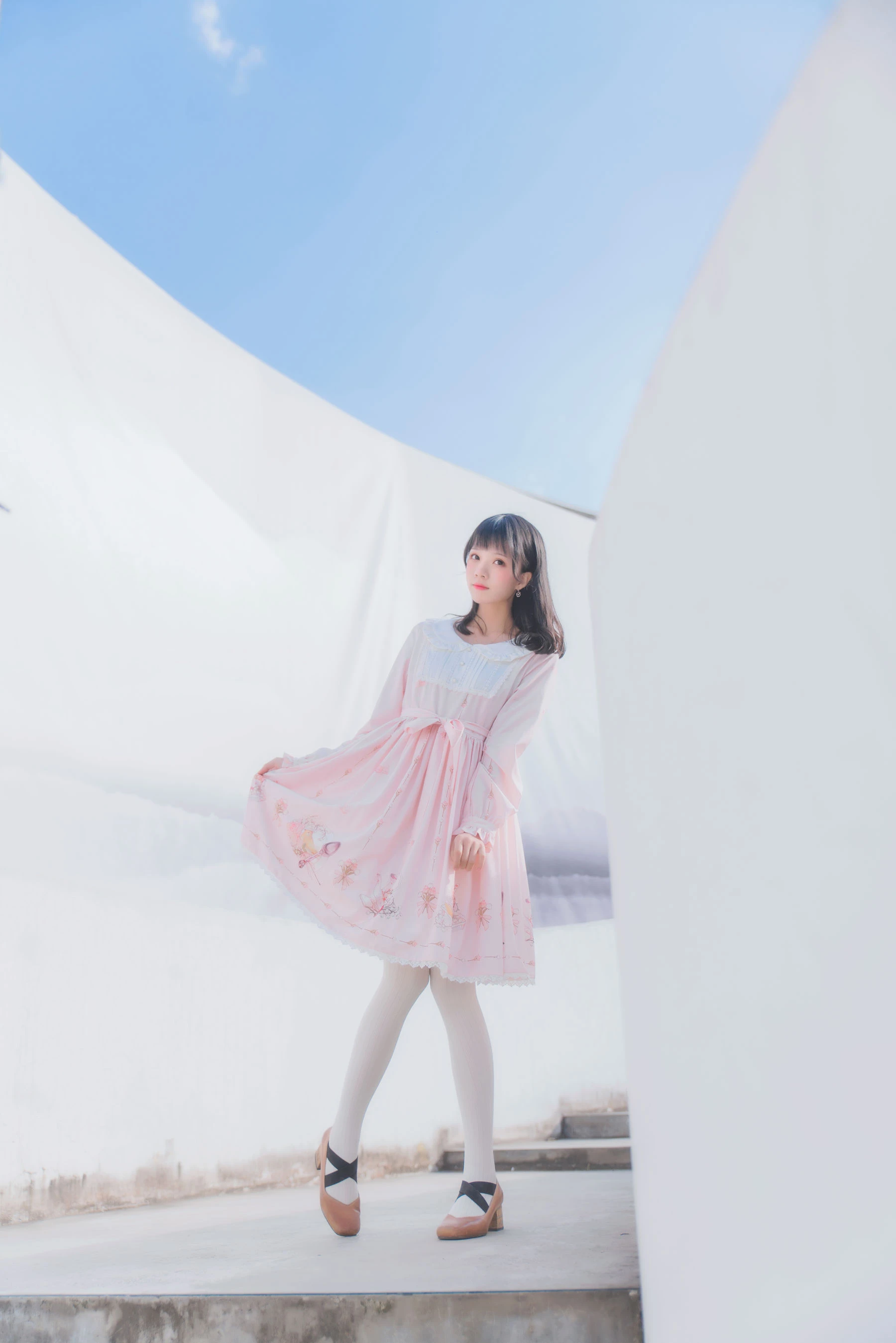 桜桃喵 – 清新之三月 [16P]插图2