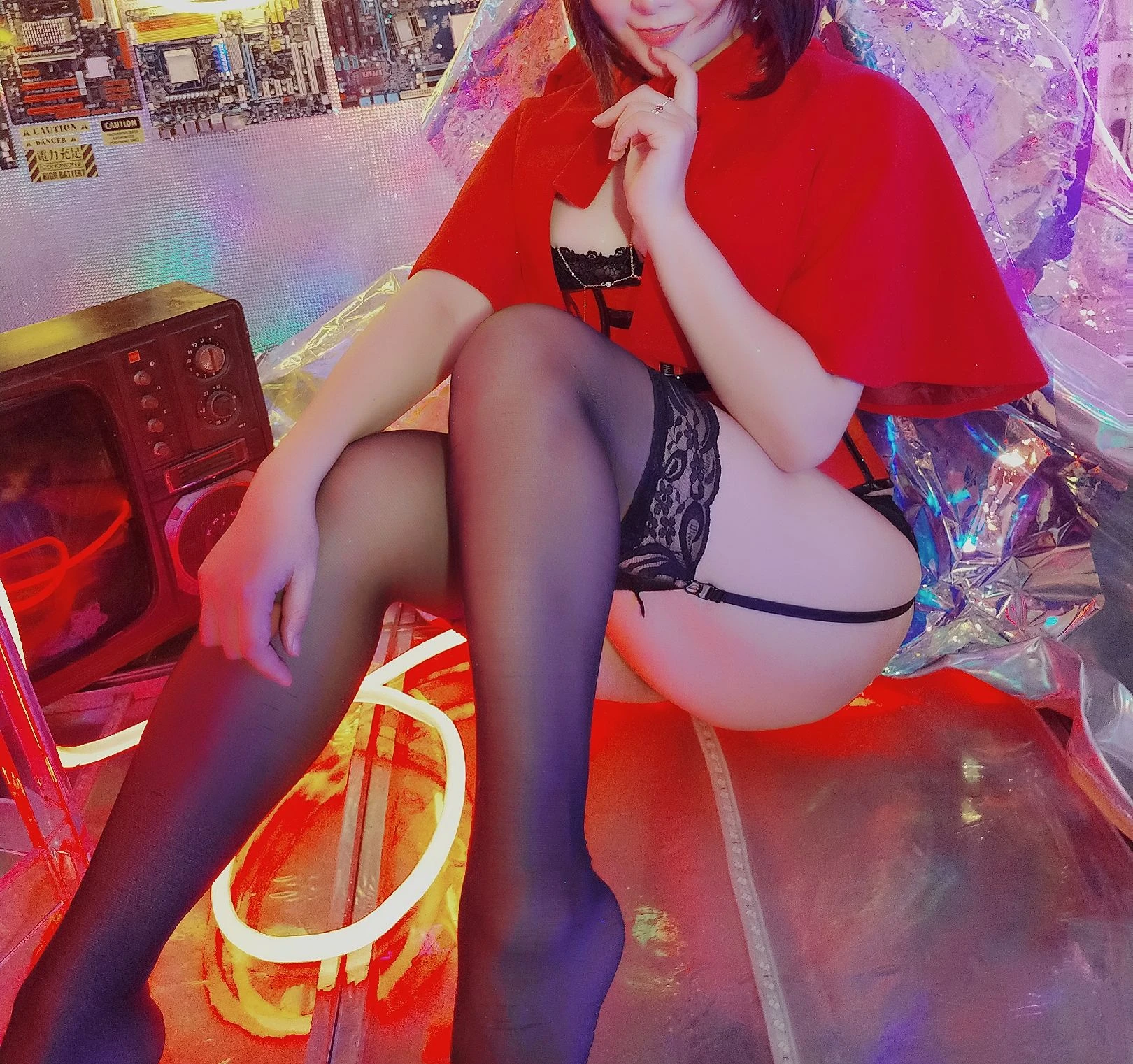 性感Coser三刀刀Miido 圣诞特辑 [40P]插图5