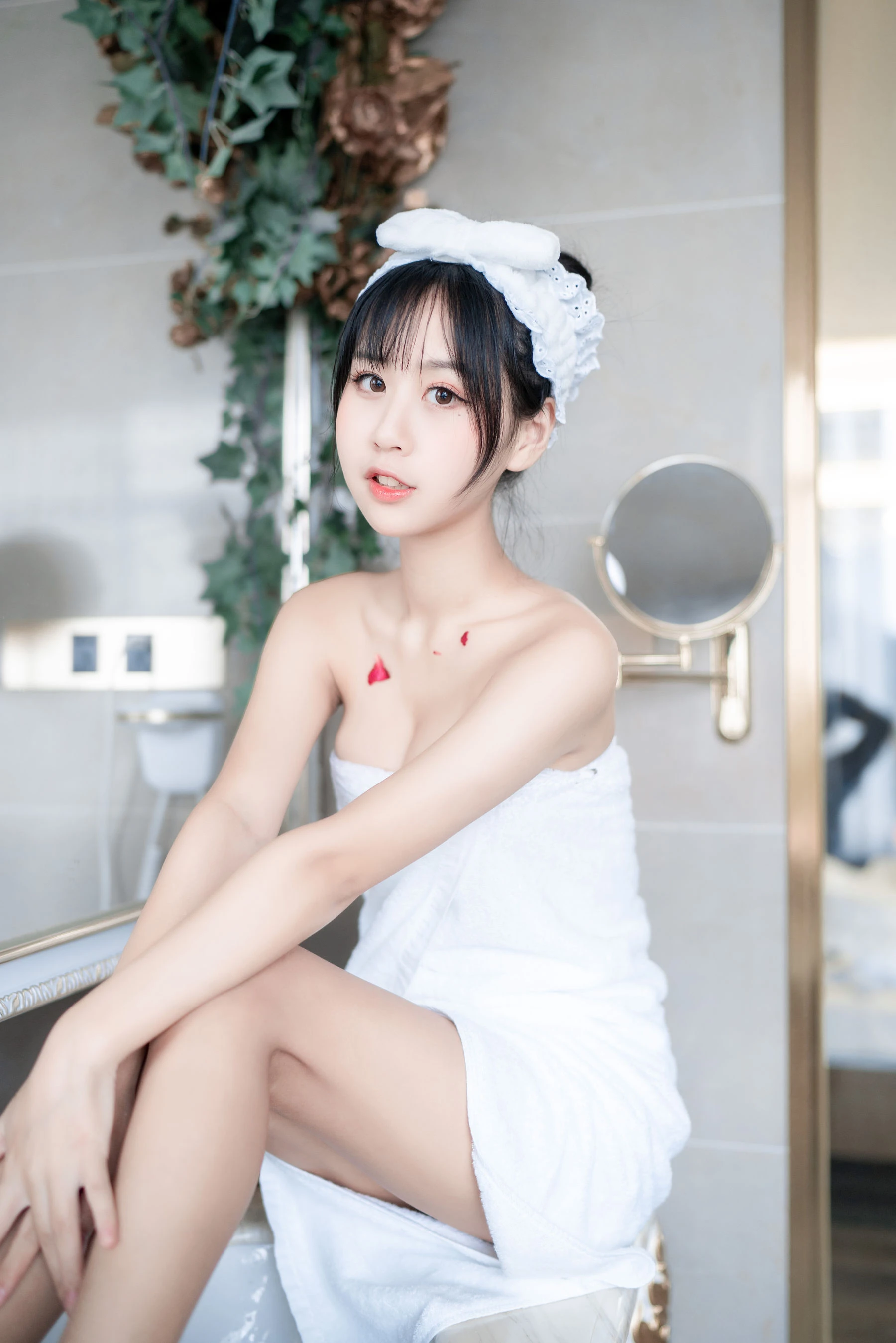阳光美少女萌芽儿o0 – 浴巾 [27P]插图5