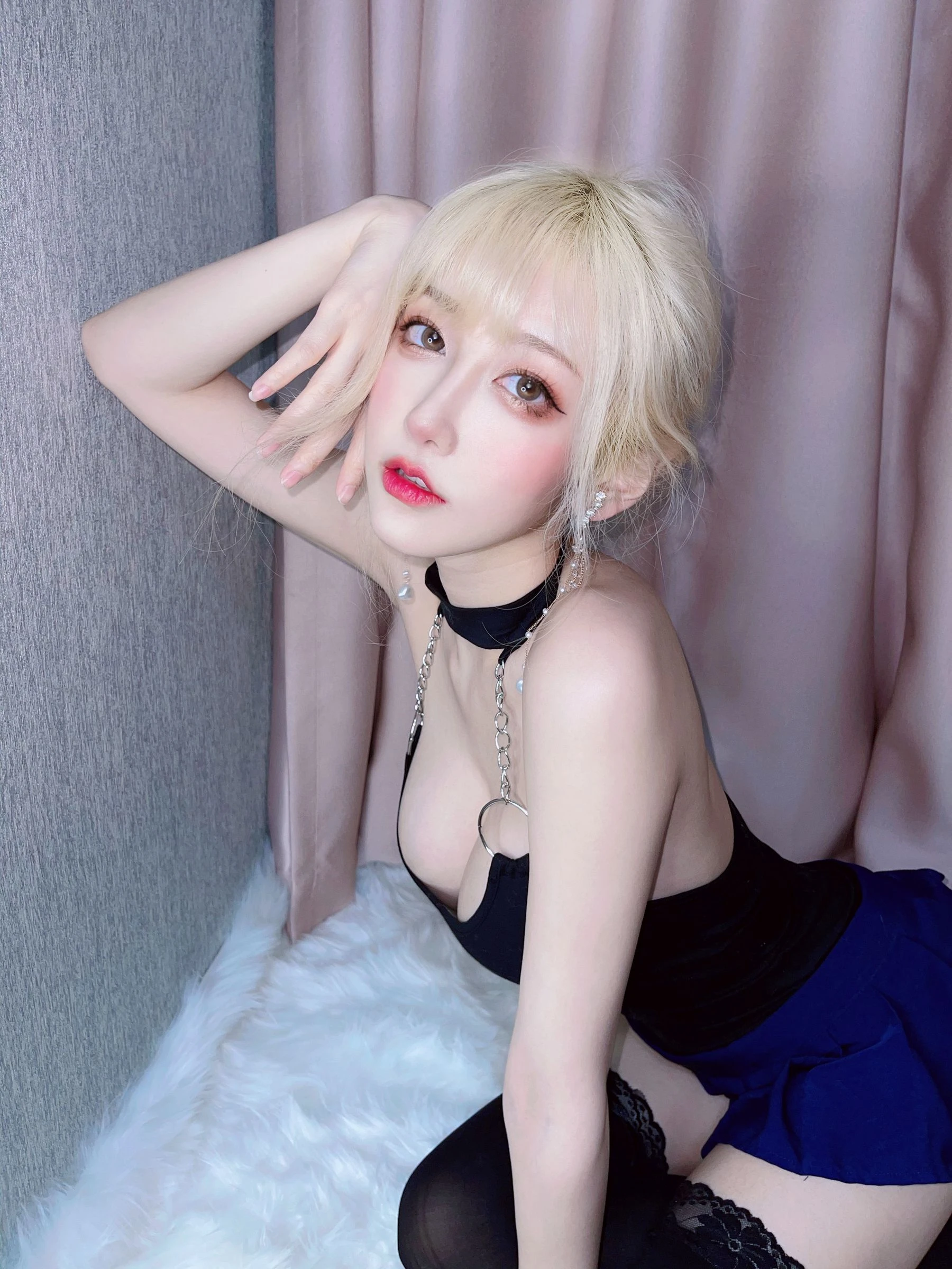 人气Coser啾小妍 – 金发芭比 [40P]插图4