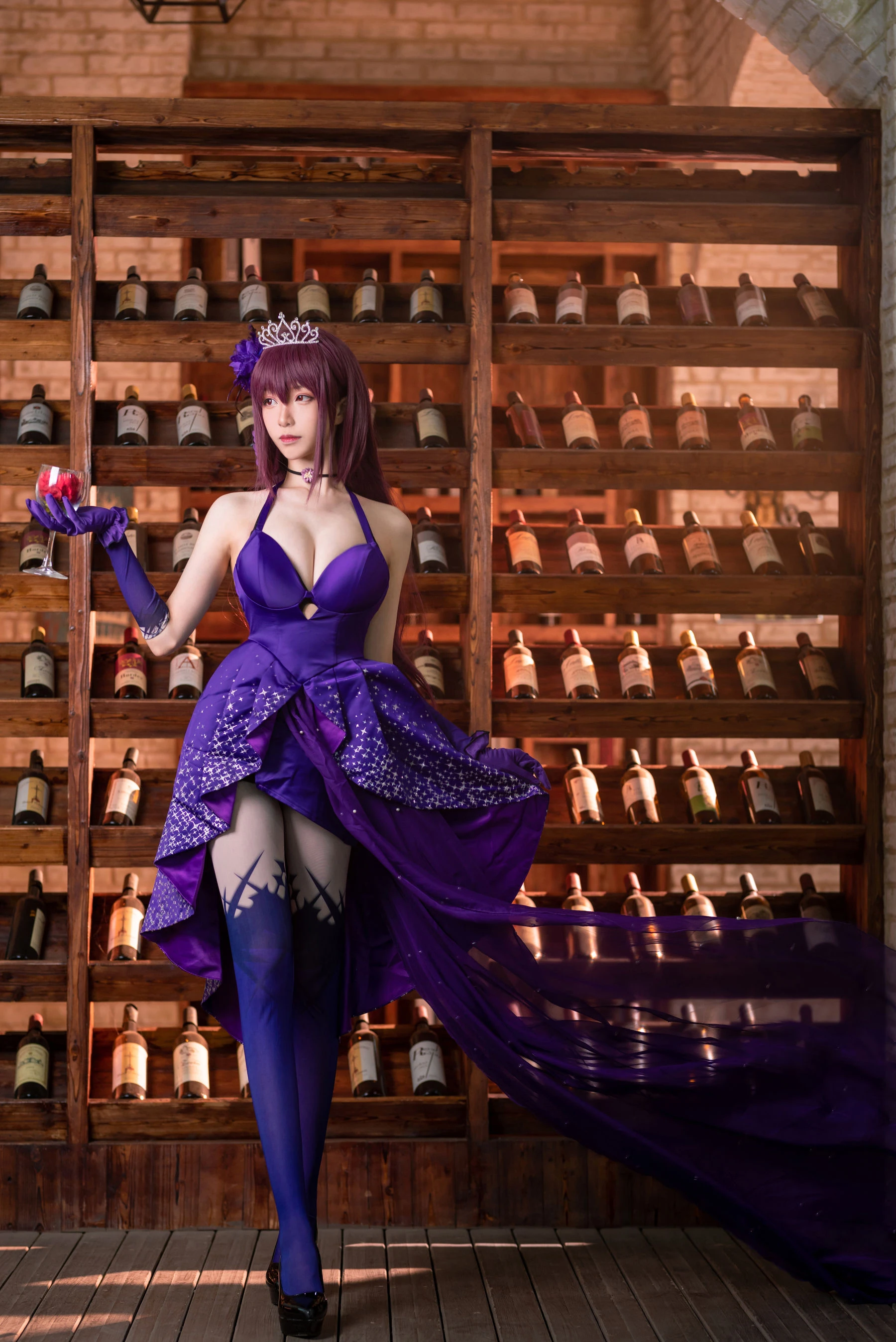 长腿Coser青青子Js – 斯卡哈2插图5