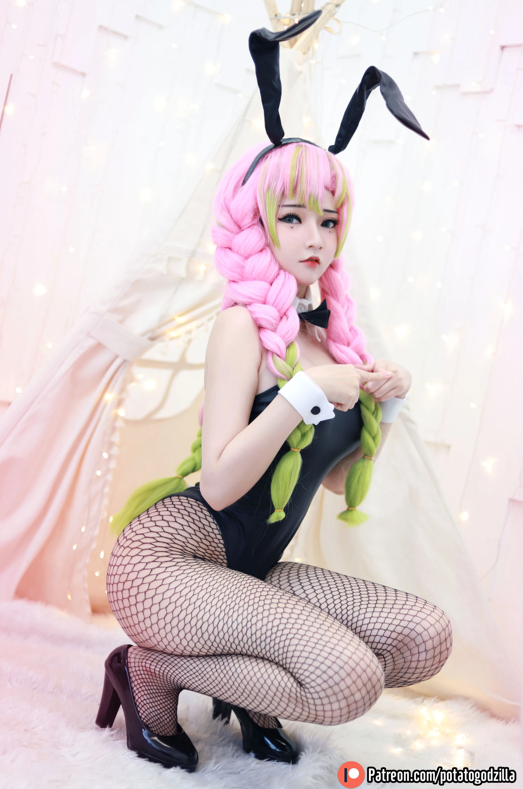 Coser小姐姐Potato Godzilla – Mitsuri Kanroji插图4