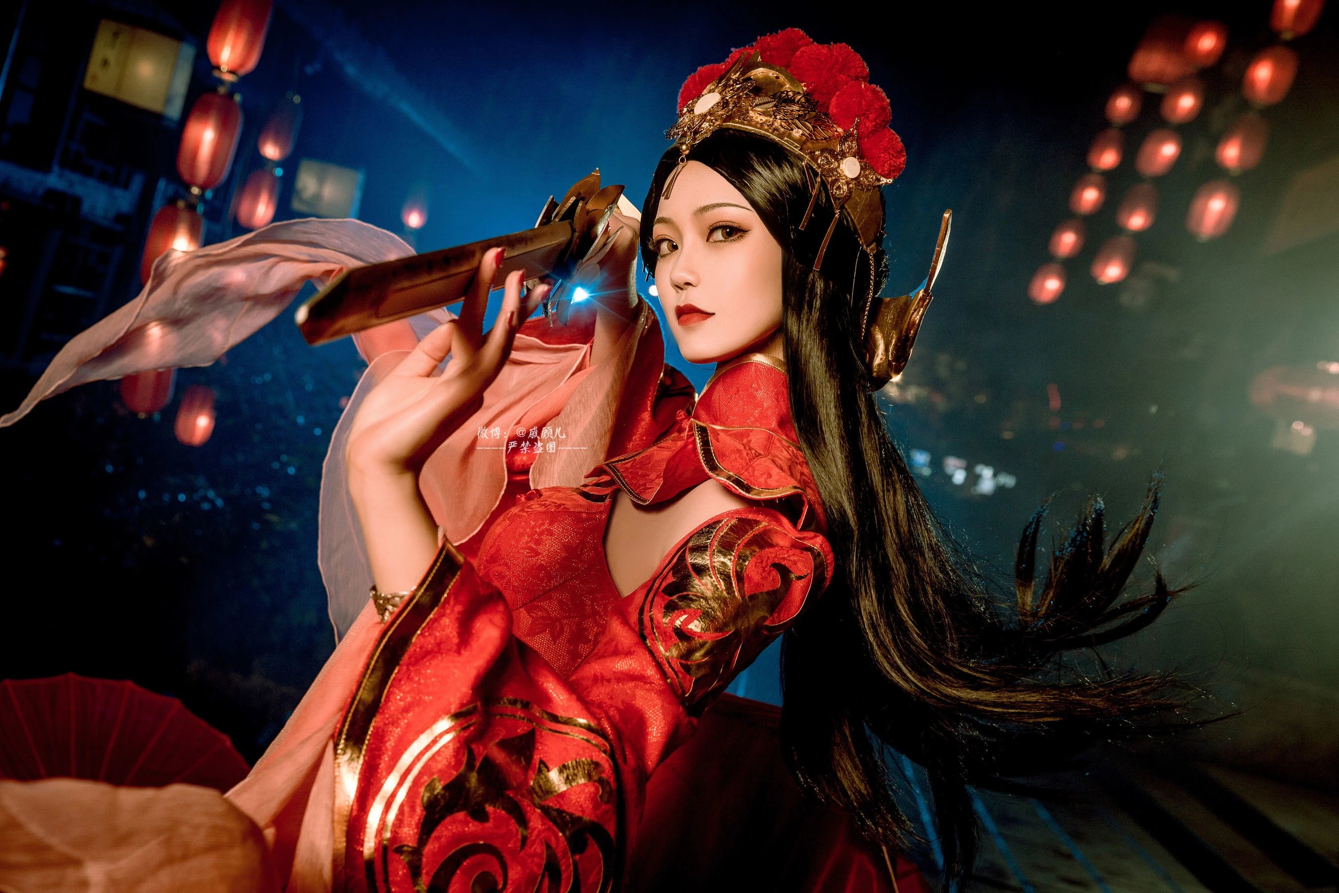 人气coser戚顾儿MIKI 王者荣耀 露娜一生所爱插图3