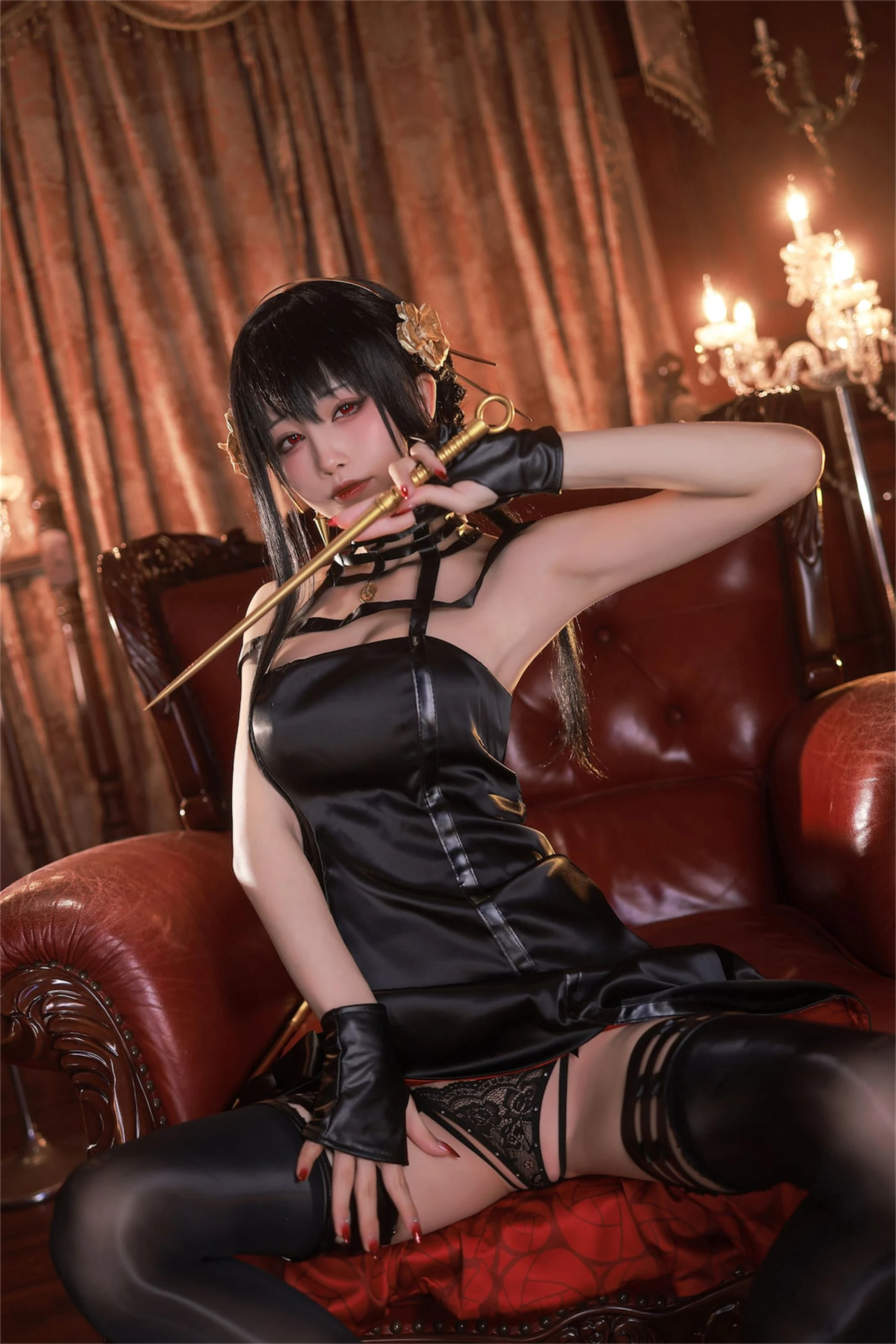 动漫博主水淼aqua – 约尔 黑礼服插图5