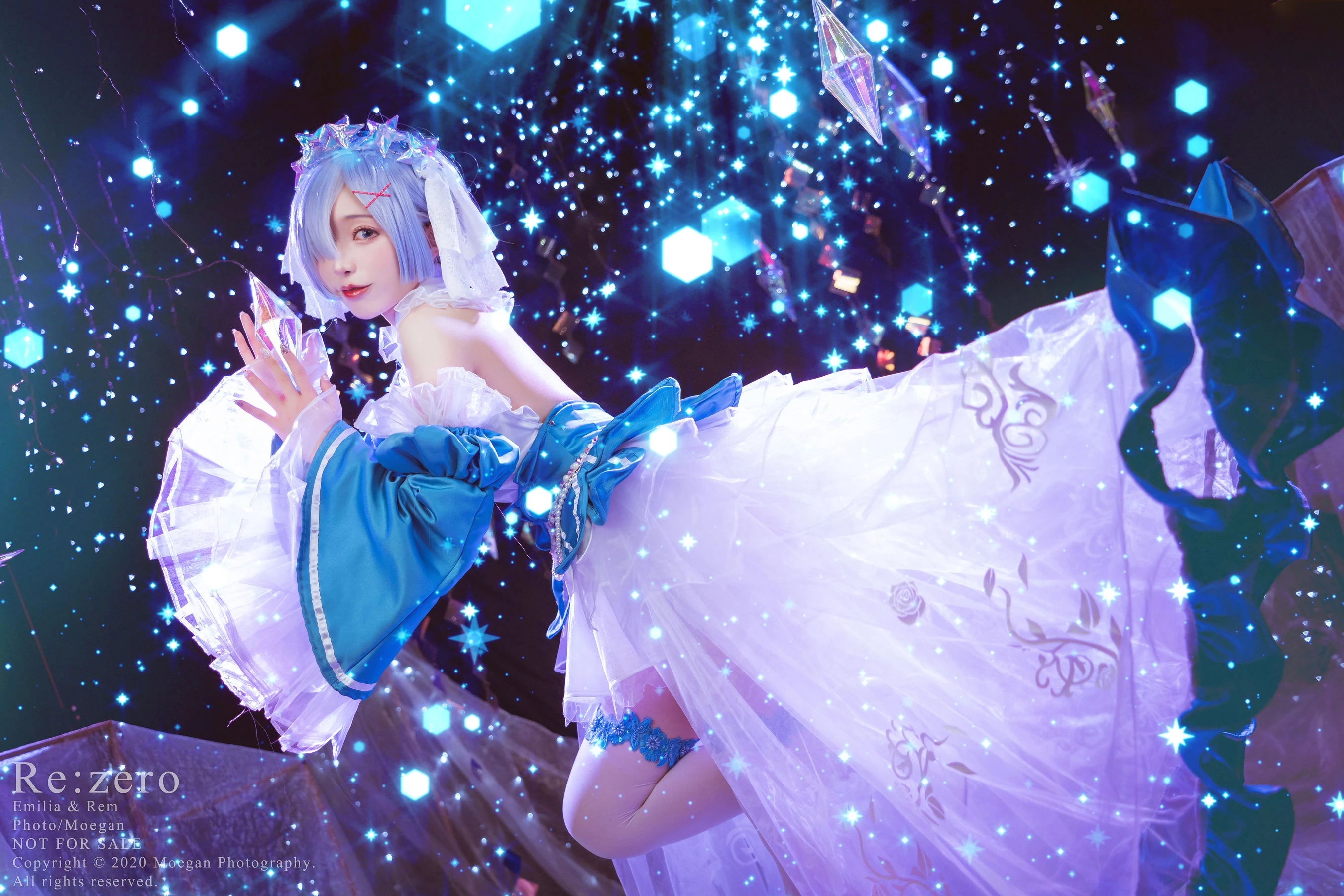 Miyana咪呀&紫玥桃 – 水晶连衣裙插图6