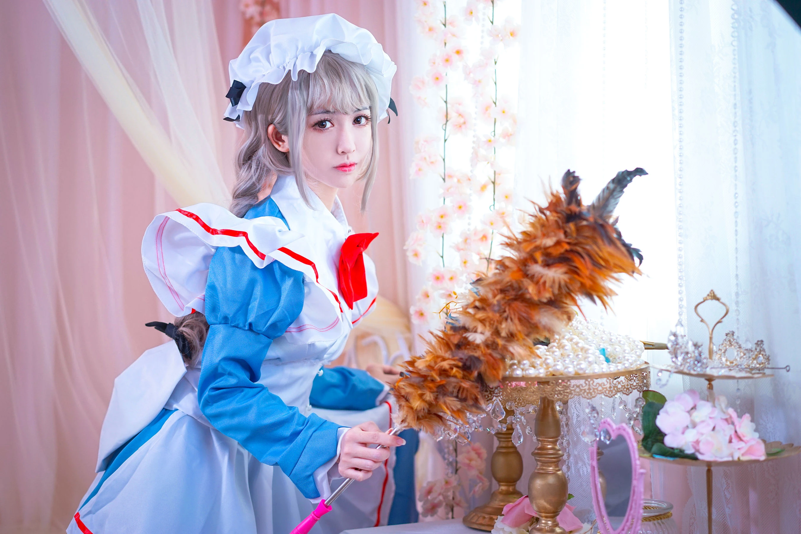 超人气Coser鳗鱼霏儿 翠之海 灰奈|图集秀