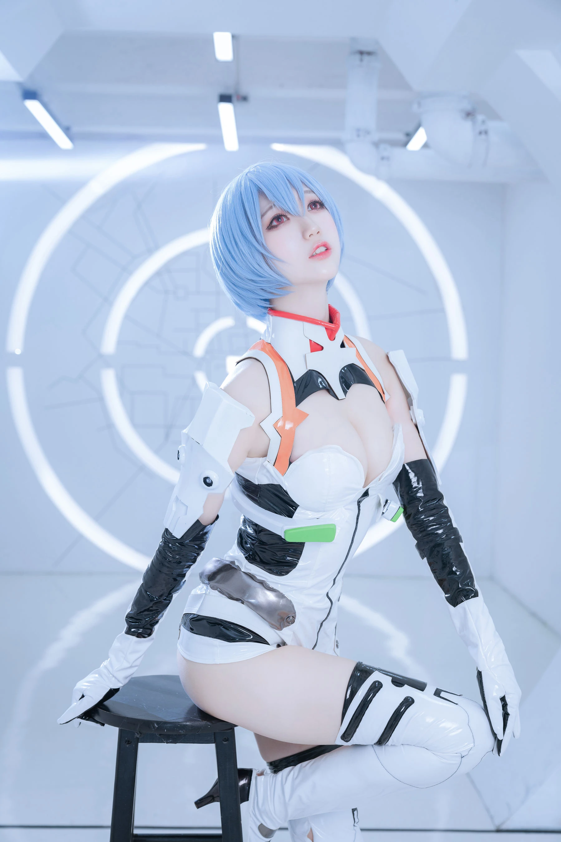 周叽是可爱兔兔 – 绫波丽 白战插图1