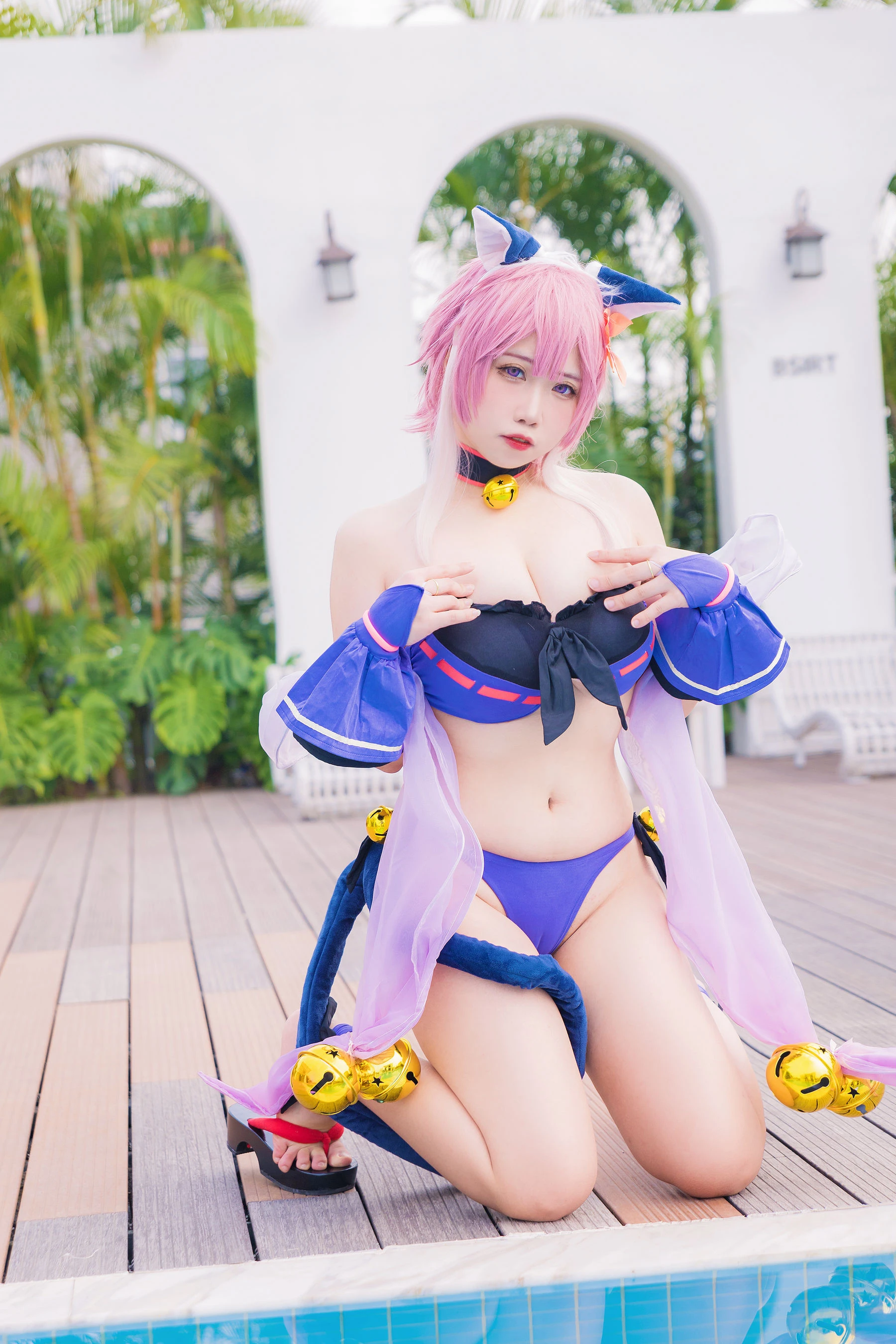 贞子蜜桃 – 九月舰长 宮坂珠希泳装插图6