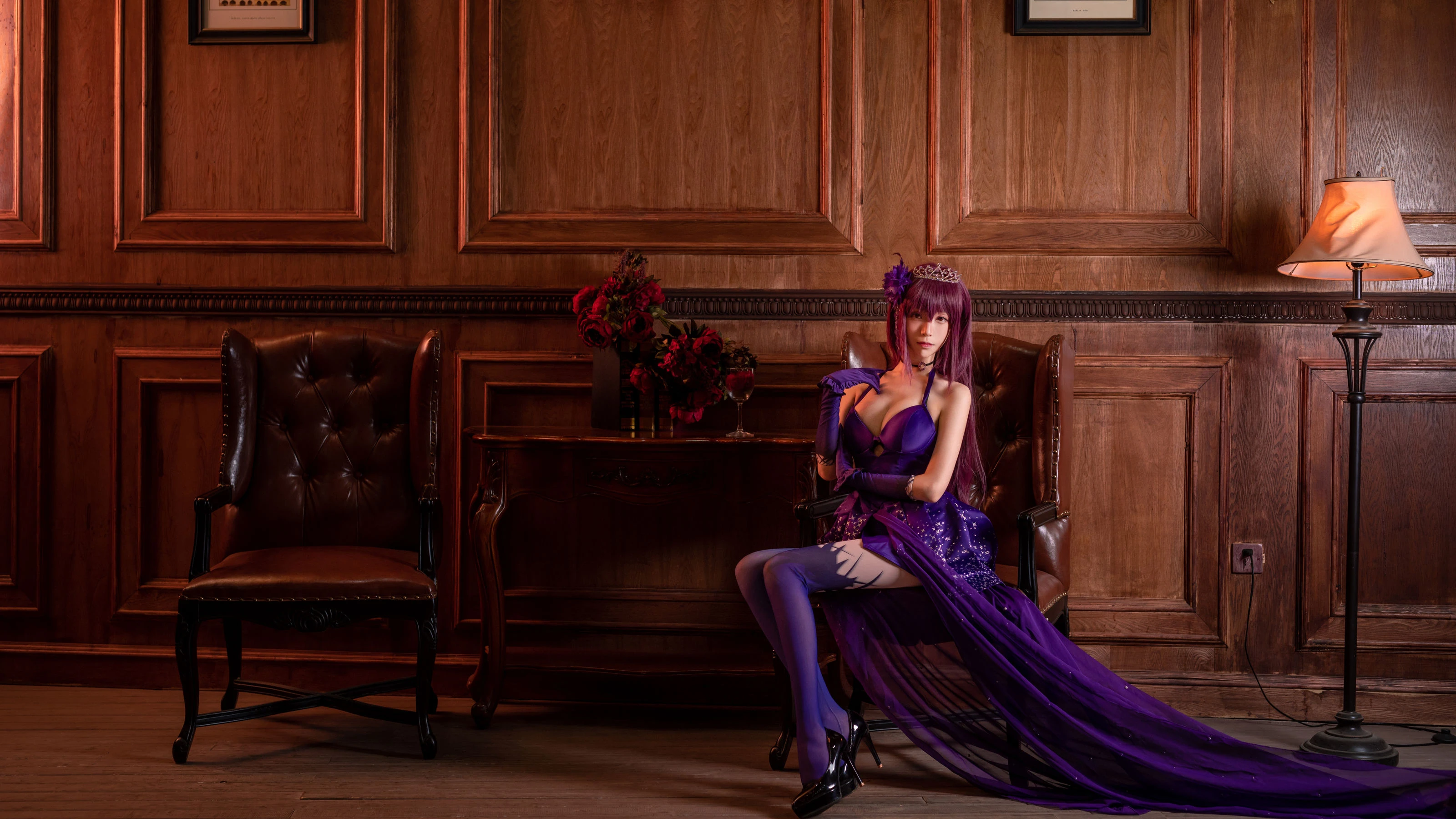 长腿Coser青青子Js – 斯卡哈2插图6