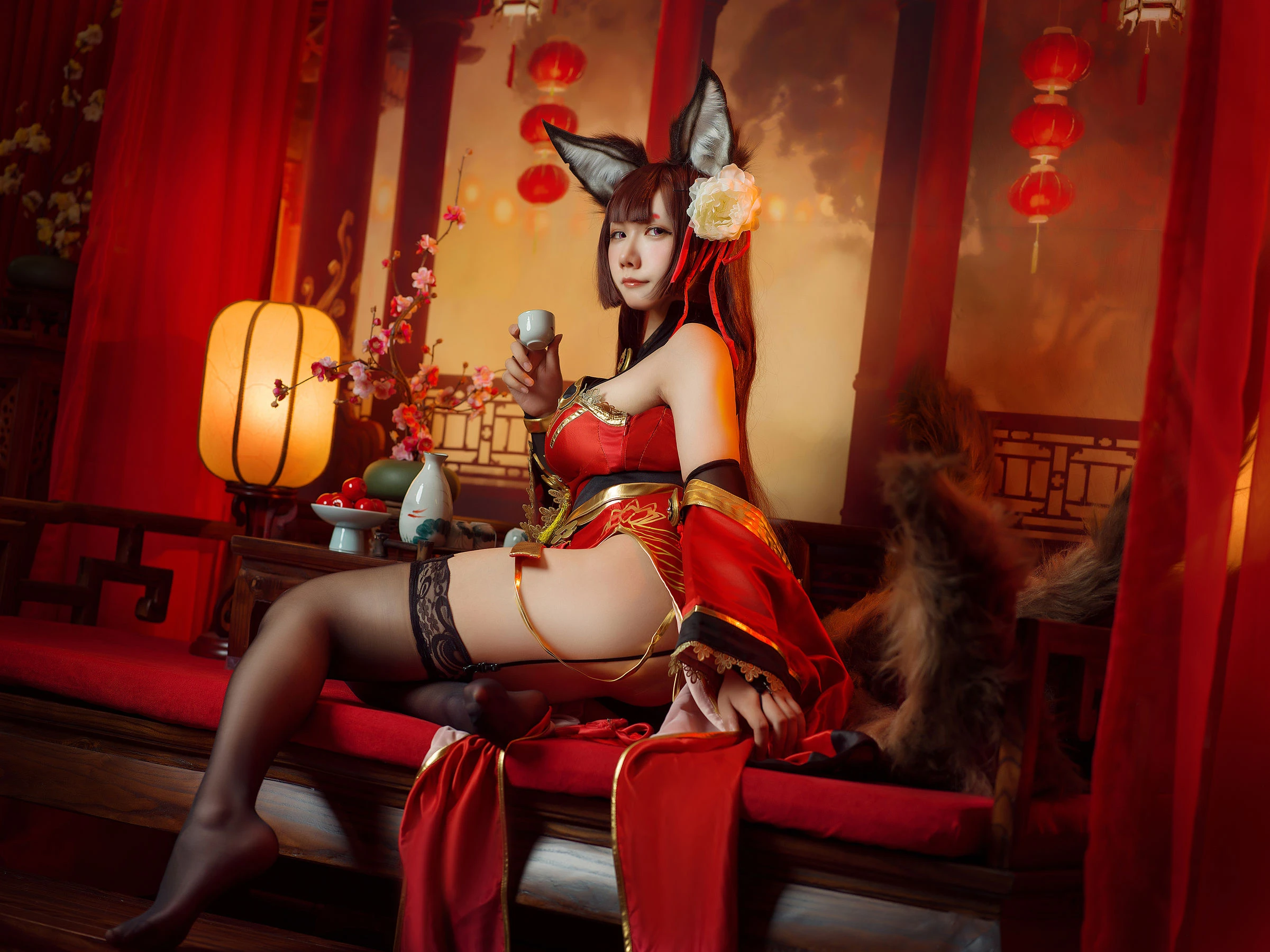 麻花麻花酱 – 天城旗袍插图7