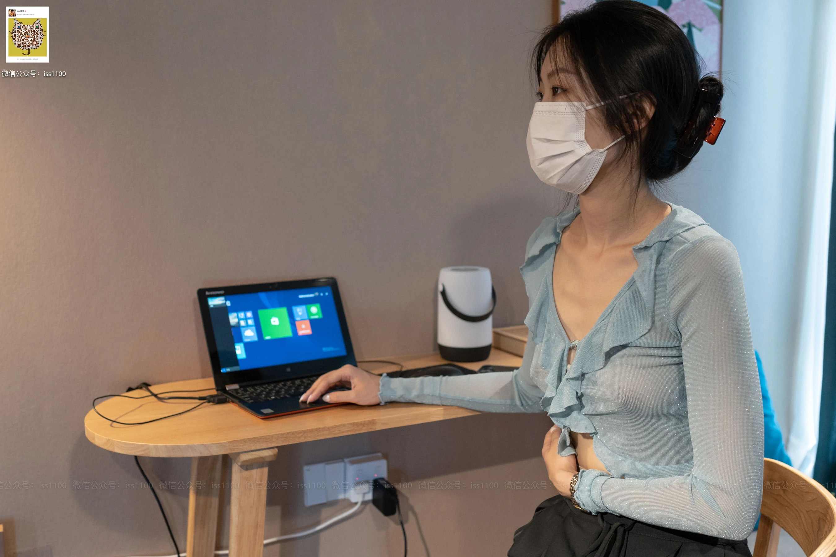 [ISS系列] 美晗 透视1插图5