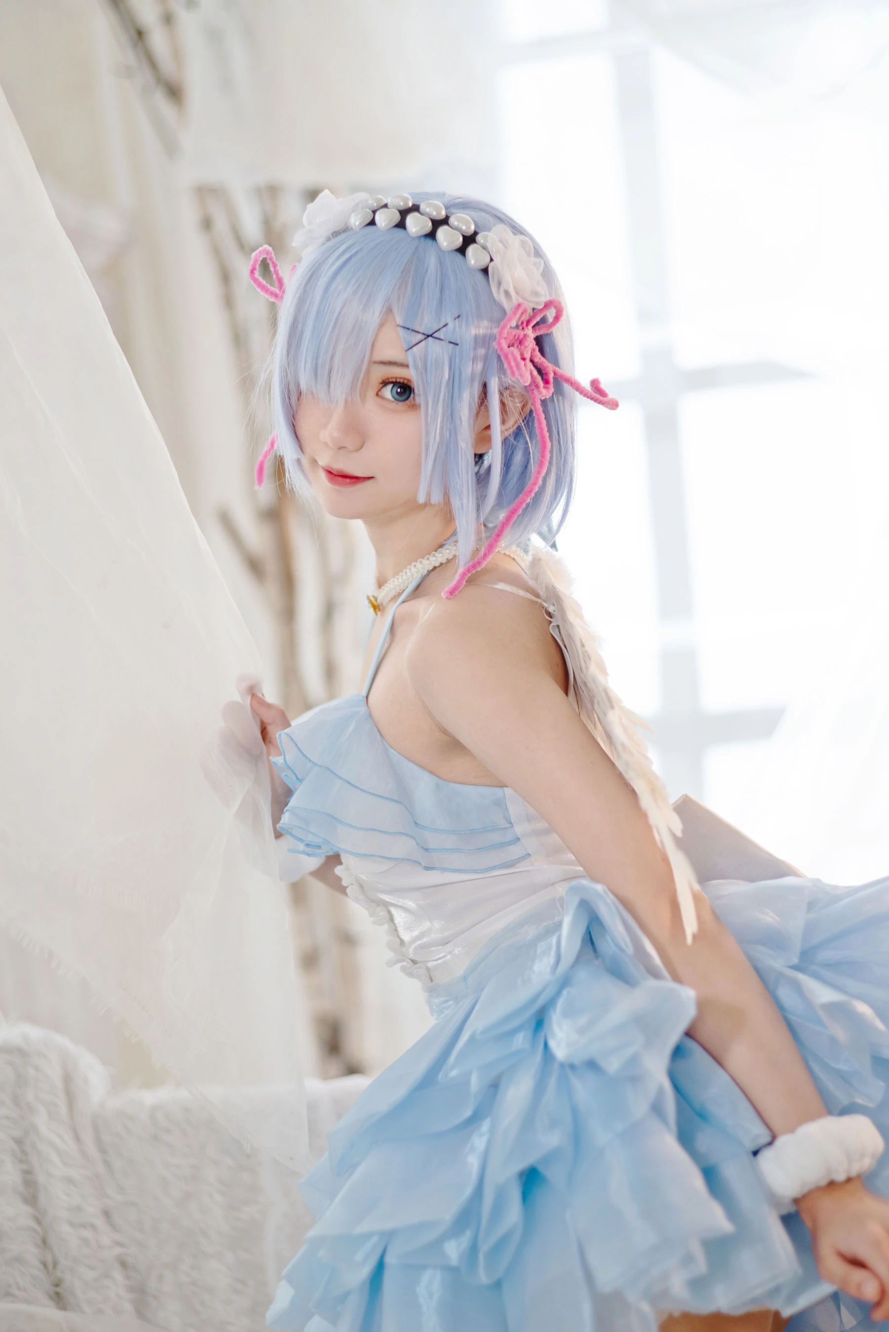 花柒Hana – 蕾姆天使插图2