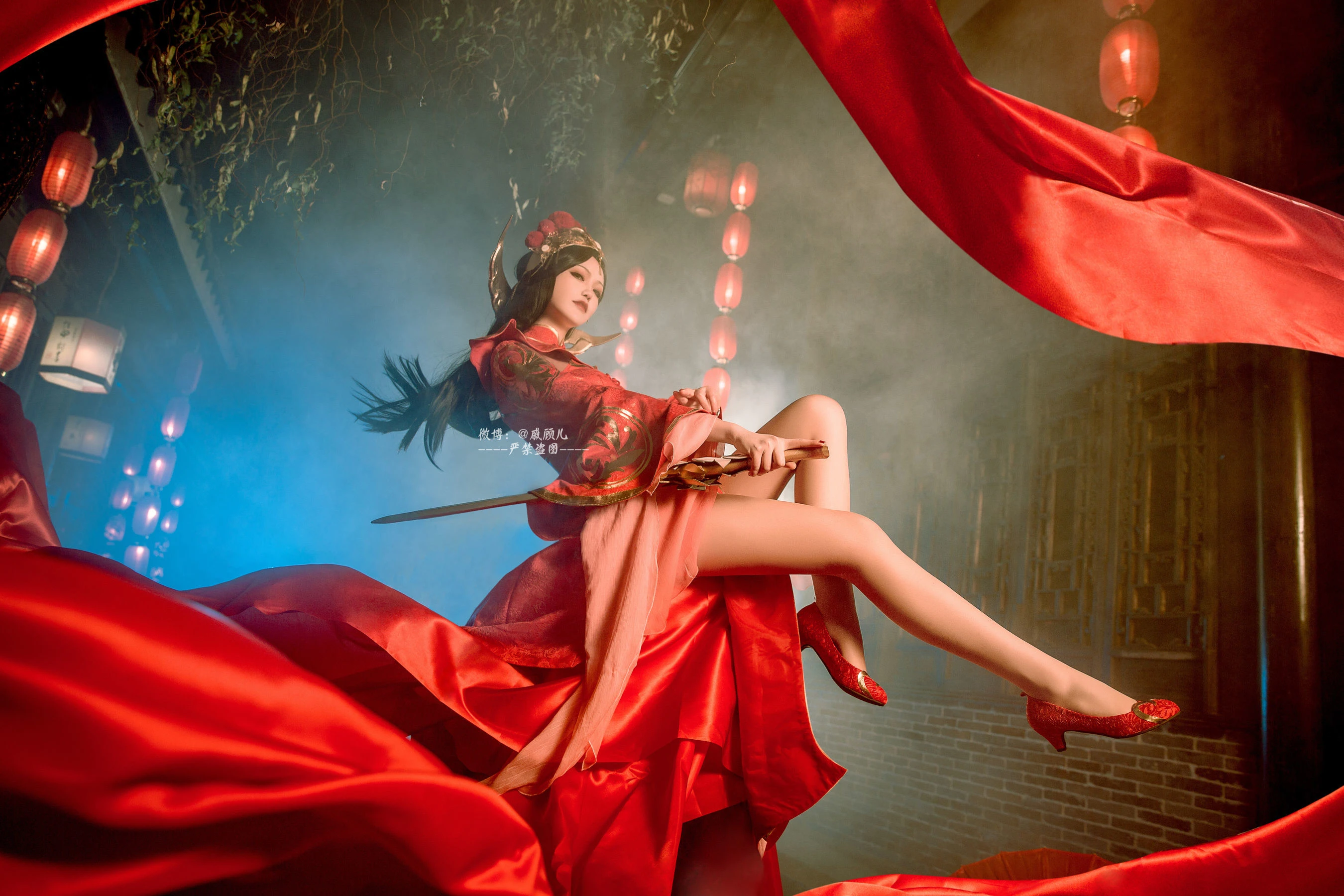 人气coser戚顾儿MIKI 王者荣耀 露娜一生所爱插图6