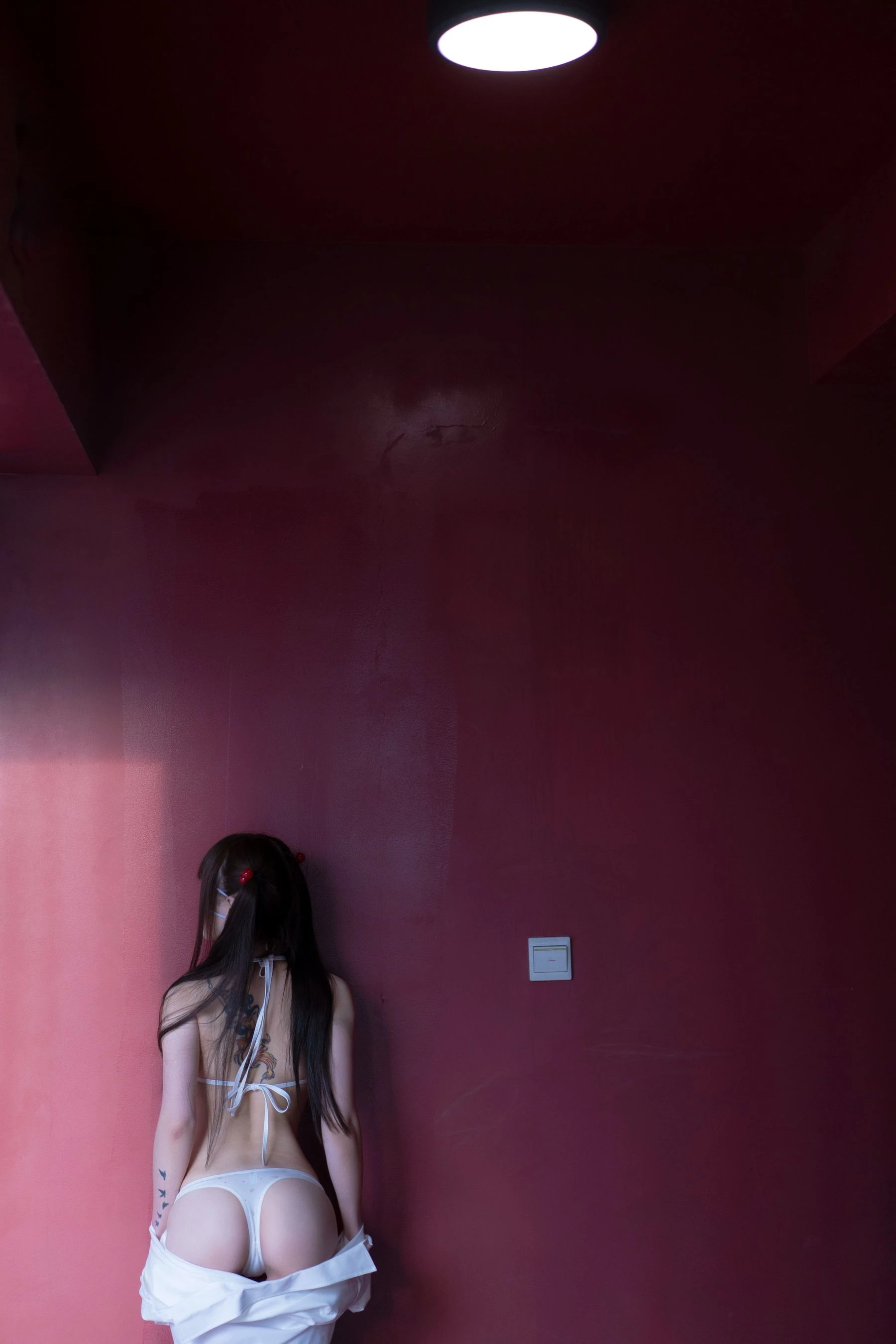 COS少女星野咪兔 – 红色插图1