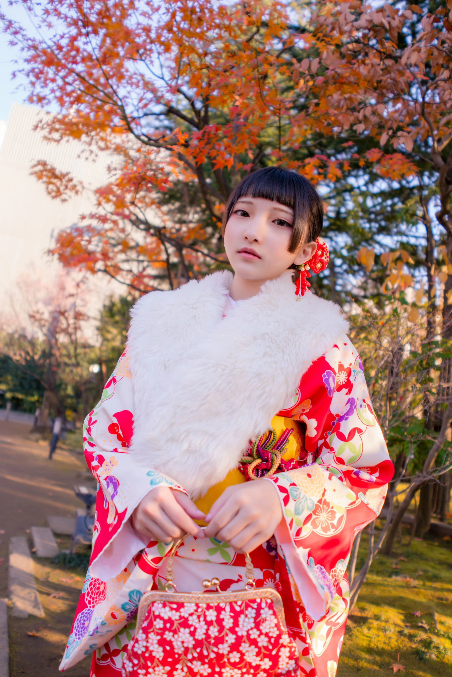 [Fantasy Factory] 小丁Cosplay – 和服 猫女女仆插图4