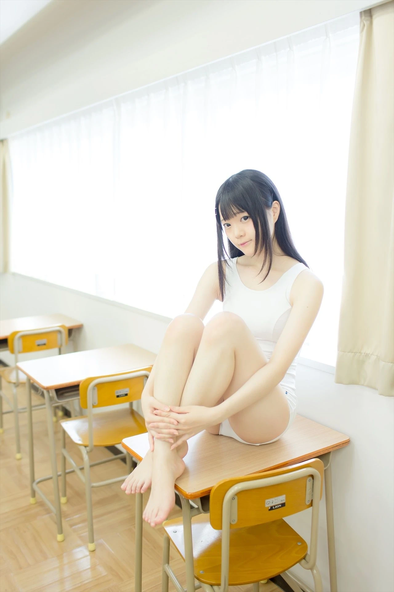 [まきろん。]君夏 – 君と僕の夏休み 白スク插图1