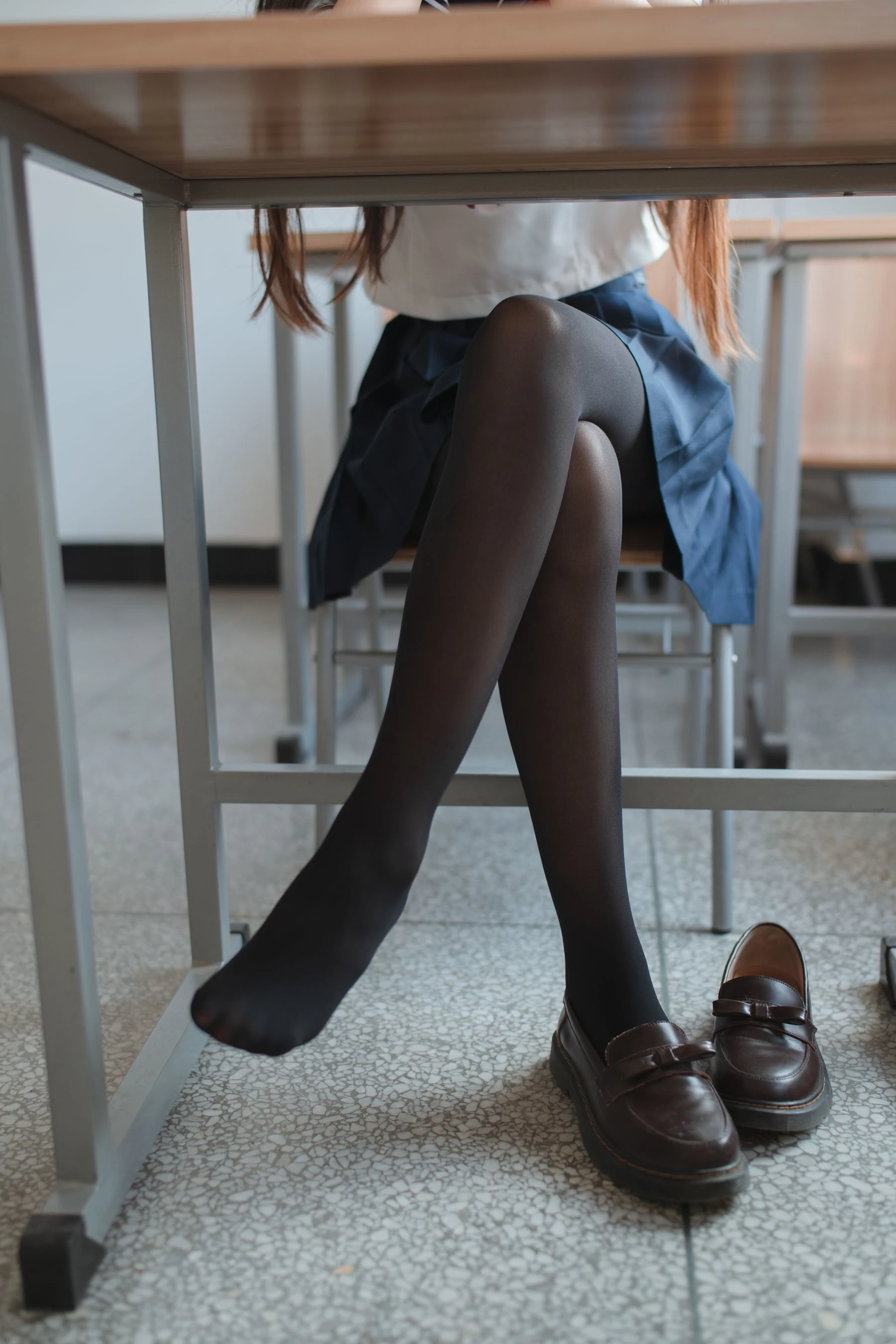 清纯少女五更百鬼 – JK制服插图6