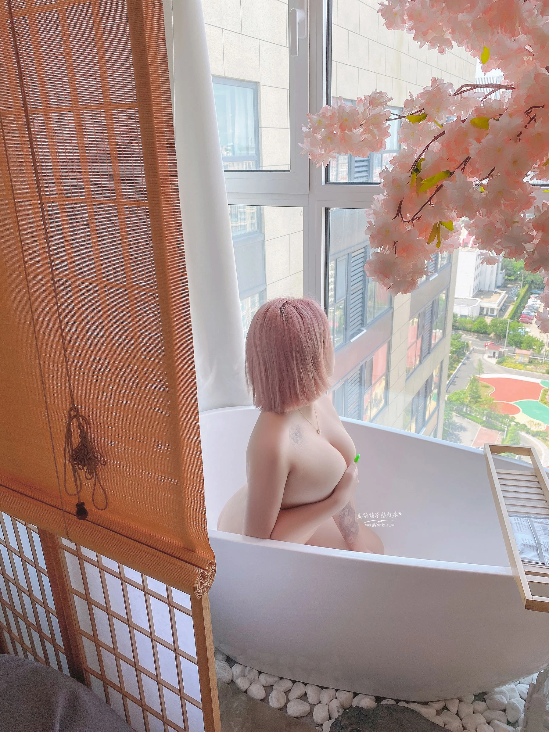 夏鸽鸽不想起床 – 浴缸插图1