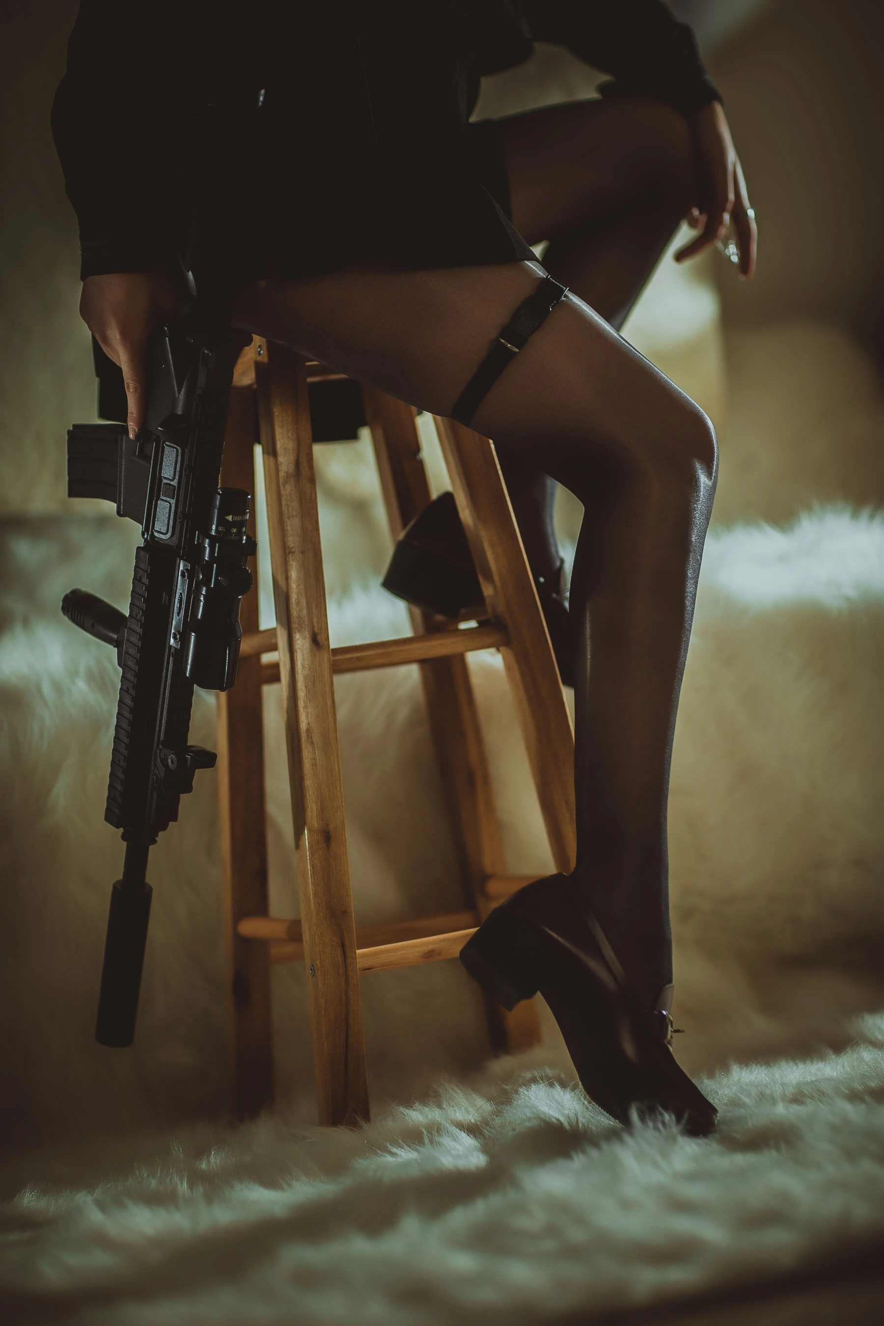 起司块wii写真 黑丝足2插图7