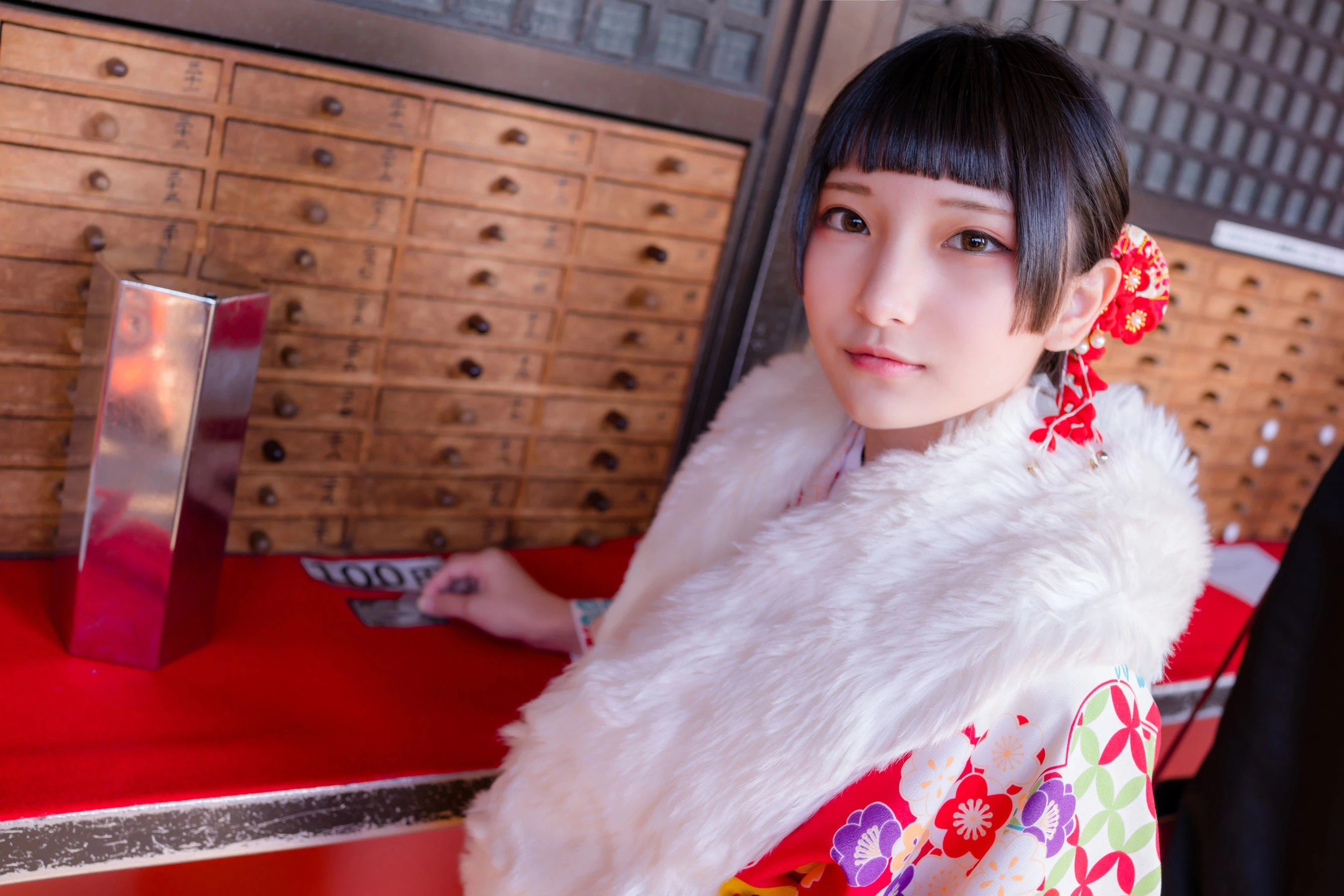 [Fantasy Factory] 小丁Cosplay – 和服 猫女女仆插图6