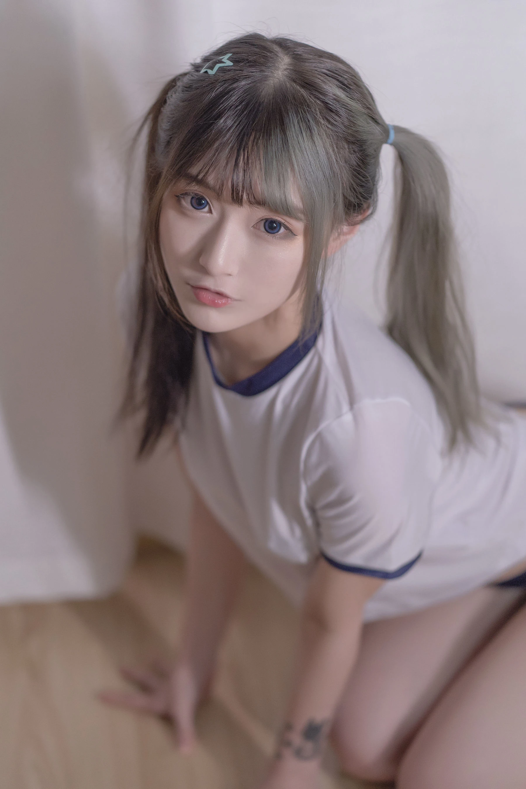 动漫博主铁板烧鬼舞w – 体操服插图4