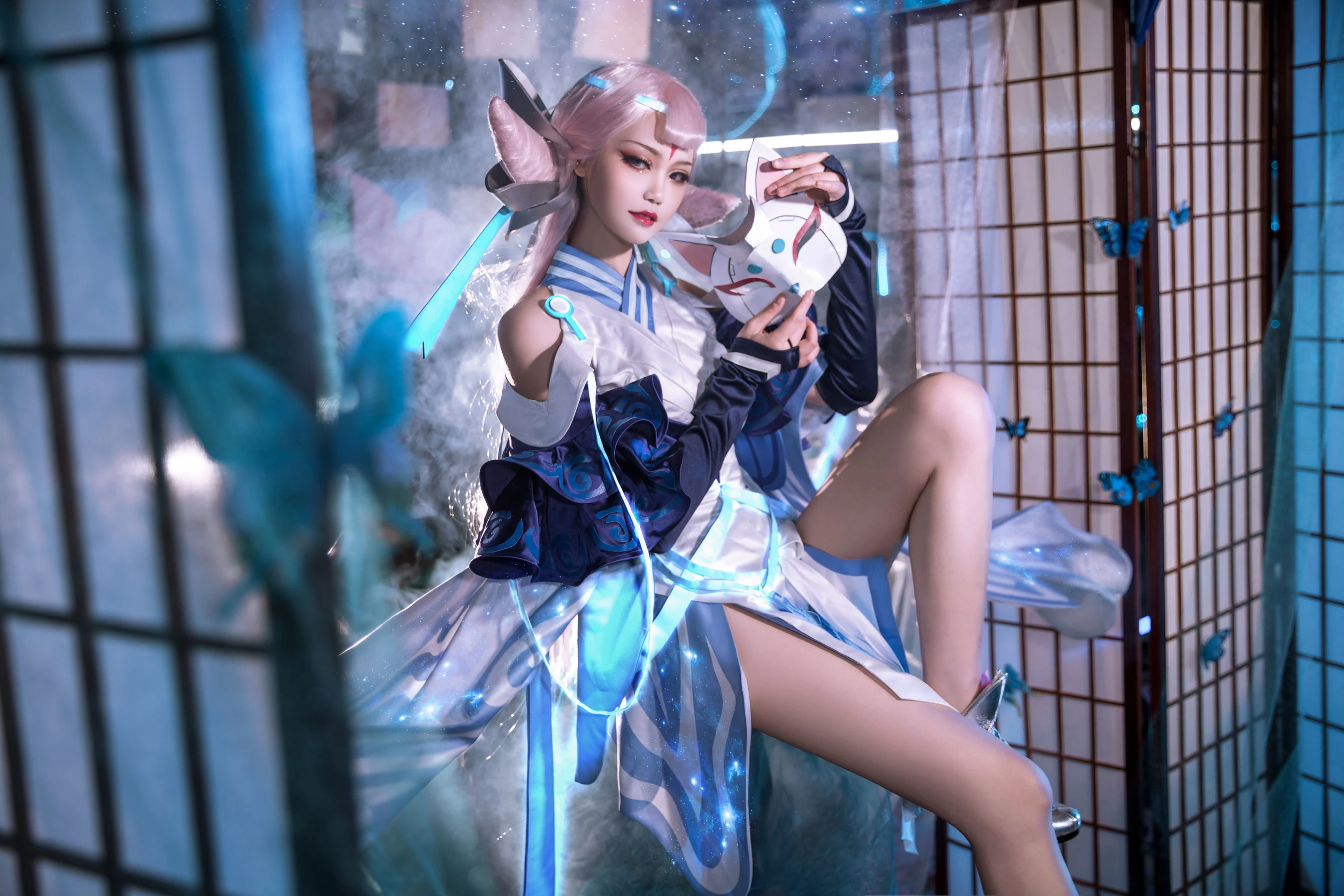 人气coser戚顾儿MIKI 王者荣耀 貂蝉插图6