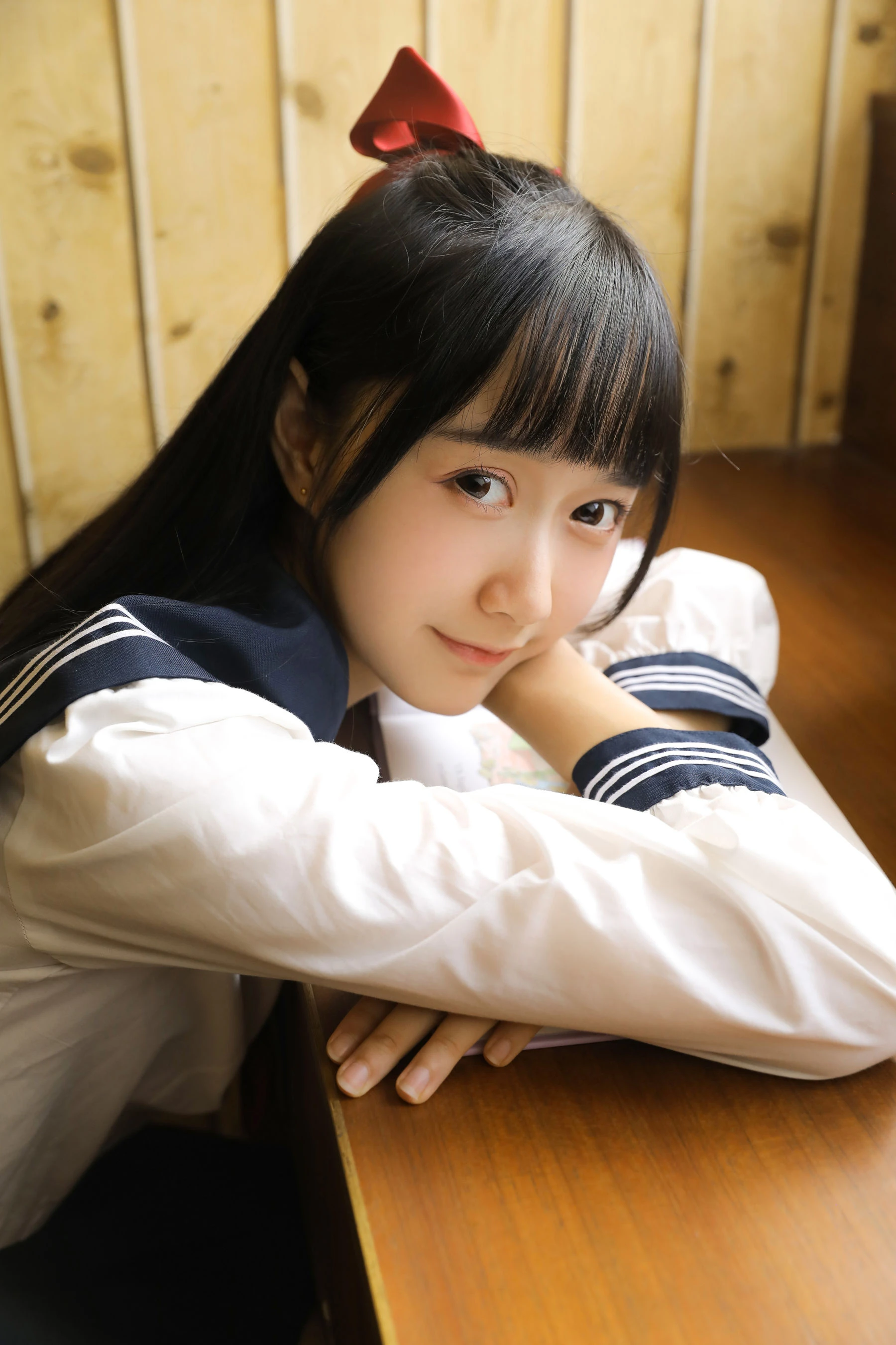 木绵绵OwO – 绵相随 JK水手服插图1