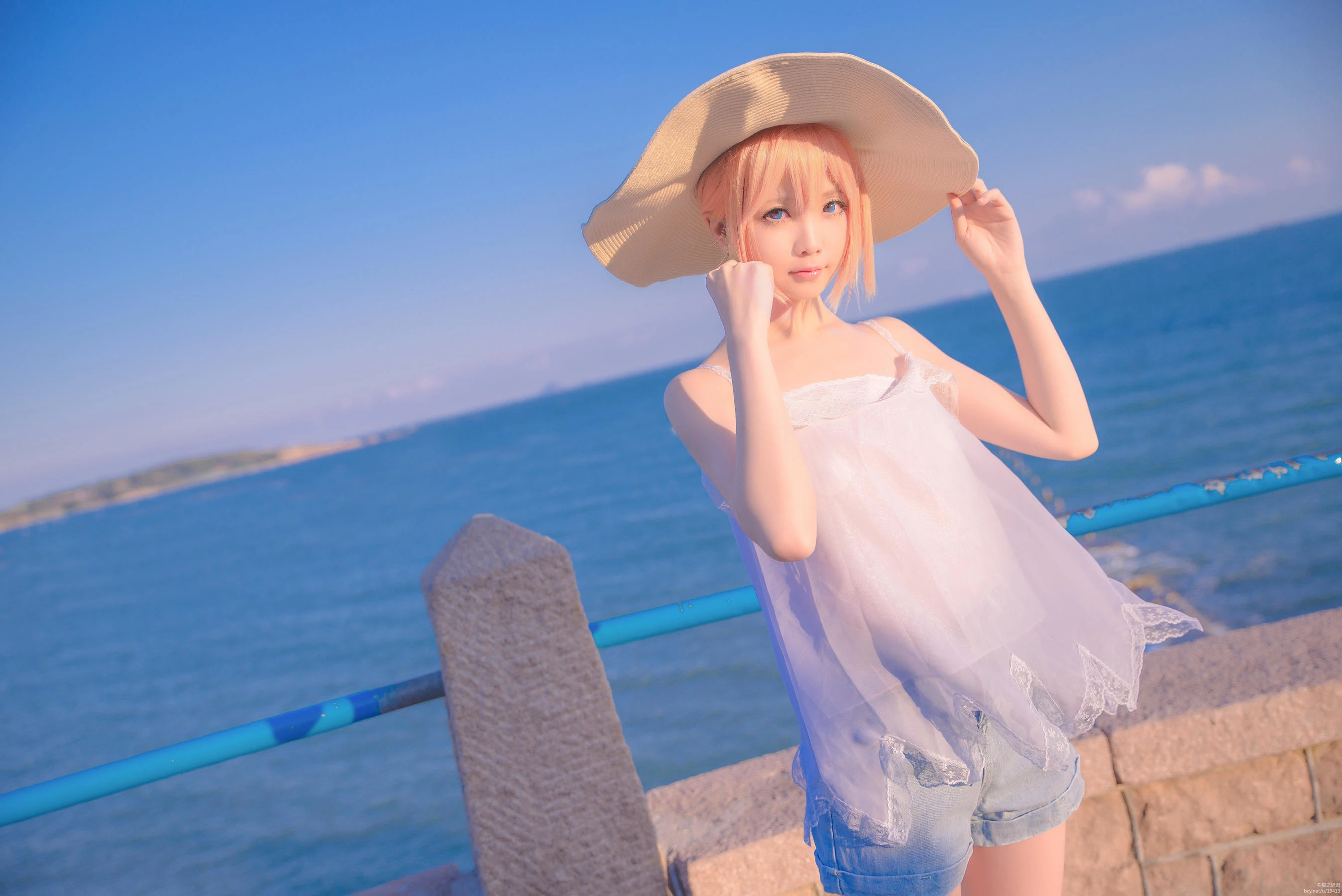 Coser小姐姐星之迟迟 刀剑乱舞COS乱藤四郎插图2